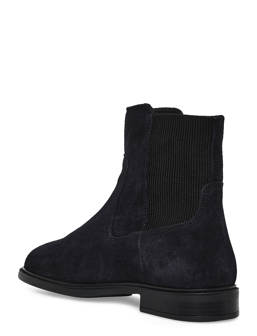Tommy Hilfiger - ENAMEL FLAG SUEDE ANKLE CHELSEA - chelsea boots - space blue - 1