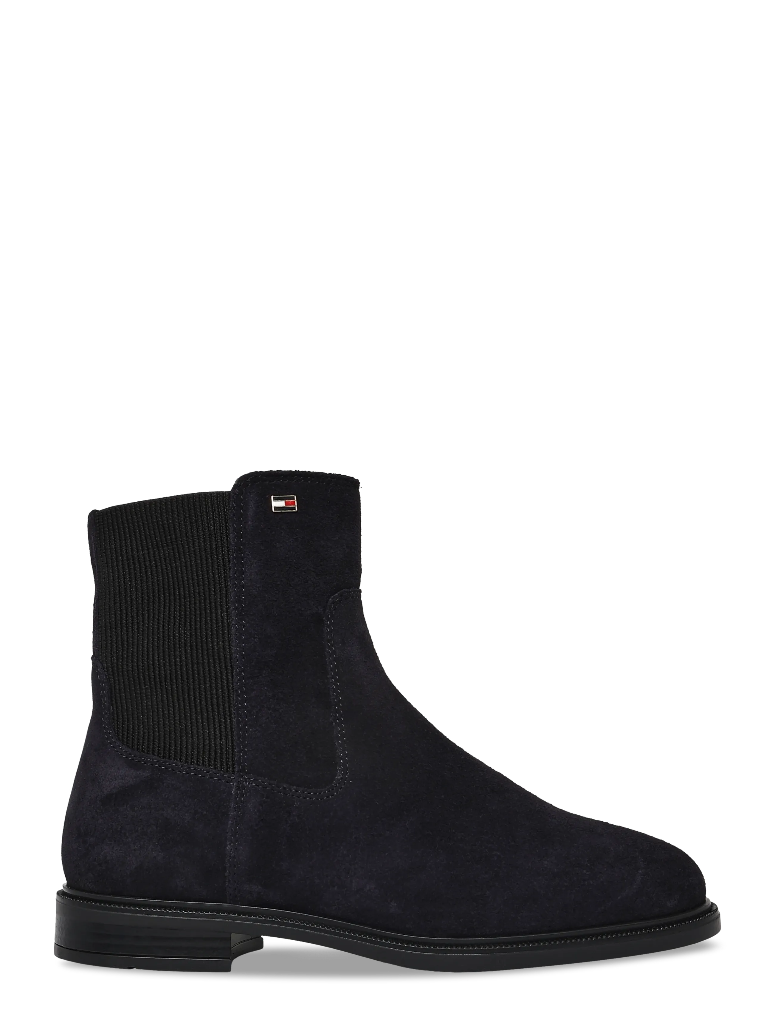 Tommy Hilfiger - ENAMEL FLAG SUEDE ANKLE CHELSEA - chelsea boots - space blue - 2