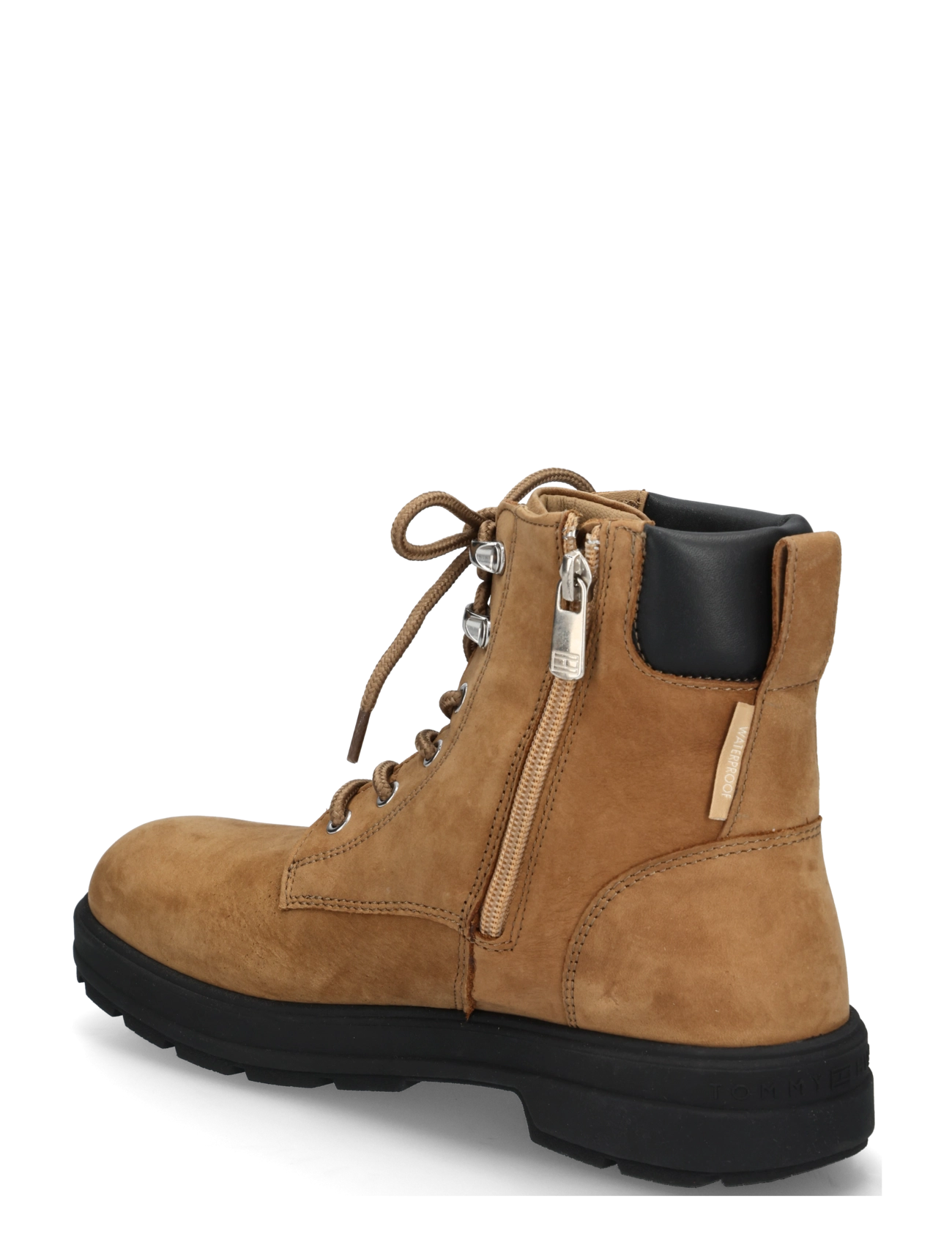 Tommy Hilfiger - TH FLAG RESISTANT LACE-UP BOOT - snørestøvler - safari canvas - 1