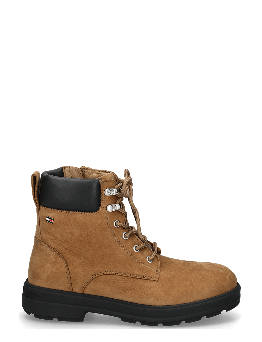 Tommy Hilfiger - TH FLAG RESISTANT LACE-UP BOOT - snørestøvler - safari canvas - 2