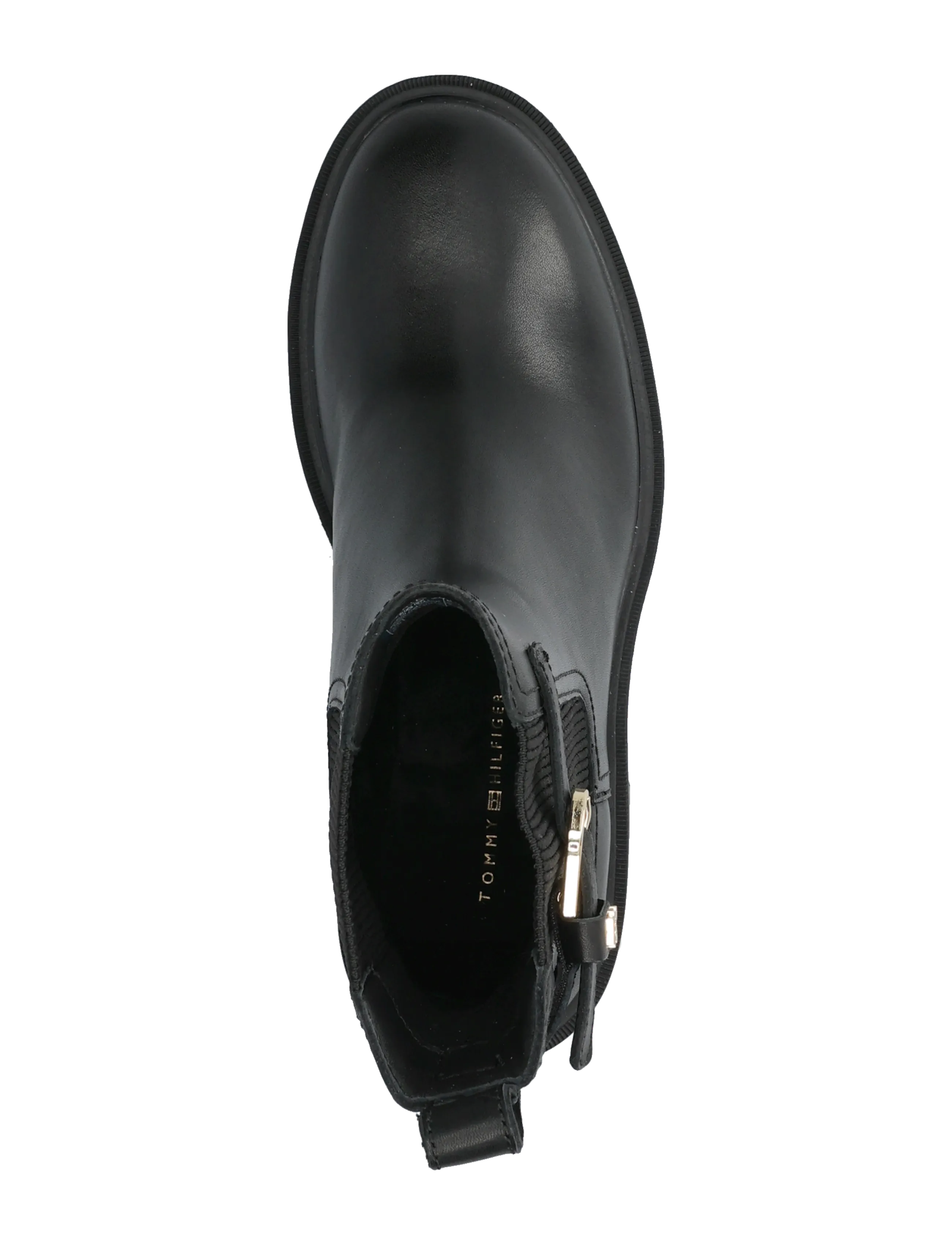 Tommy Hilfiger - BLOCK HEEL BUCKLED CHELSEA BOOT - black - 3