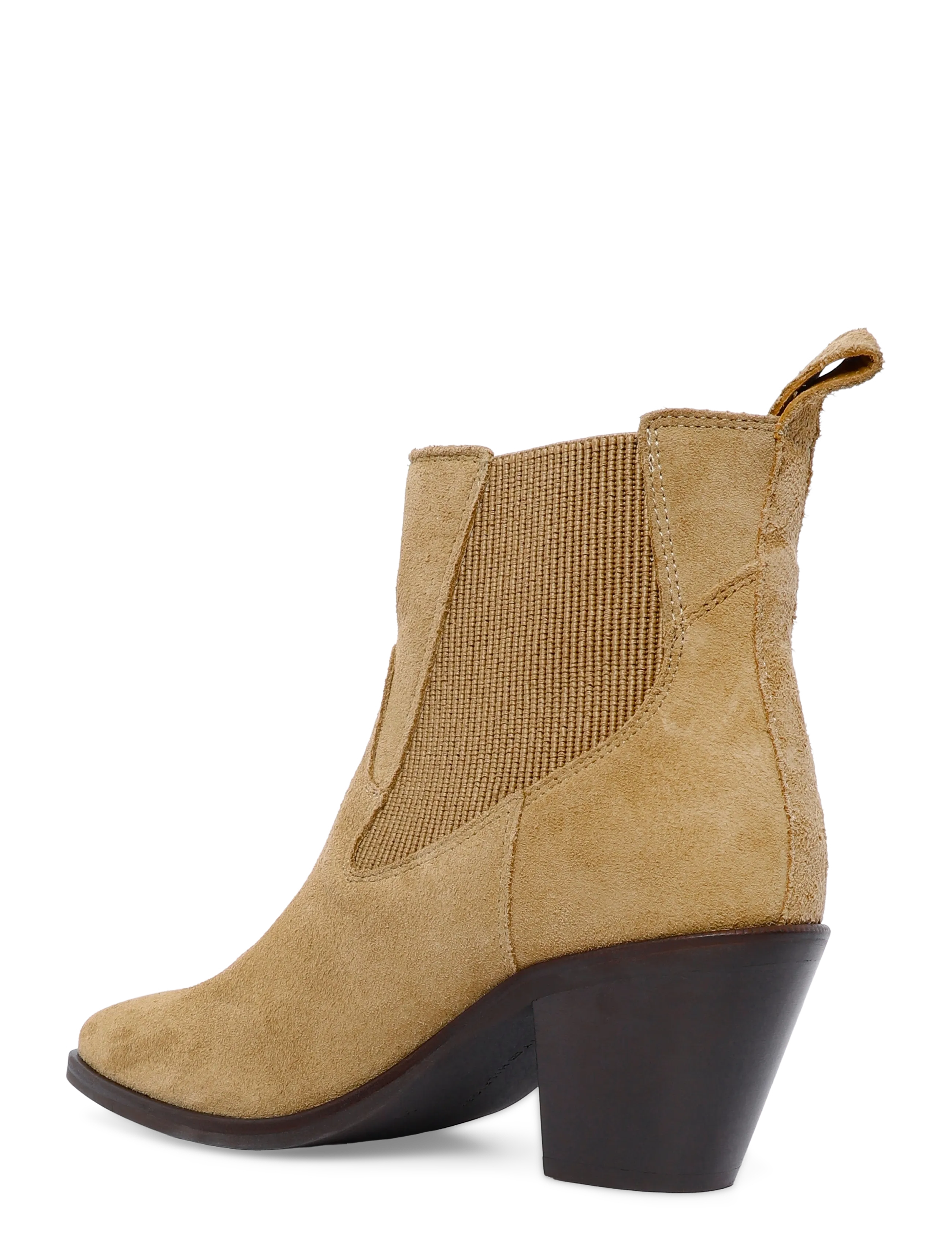 Tommy Hilfiger - SUEDE WESTERN CHELSEA BOOT - støvletter - safari canvas - 1