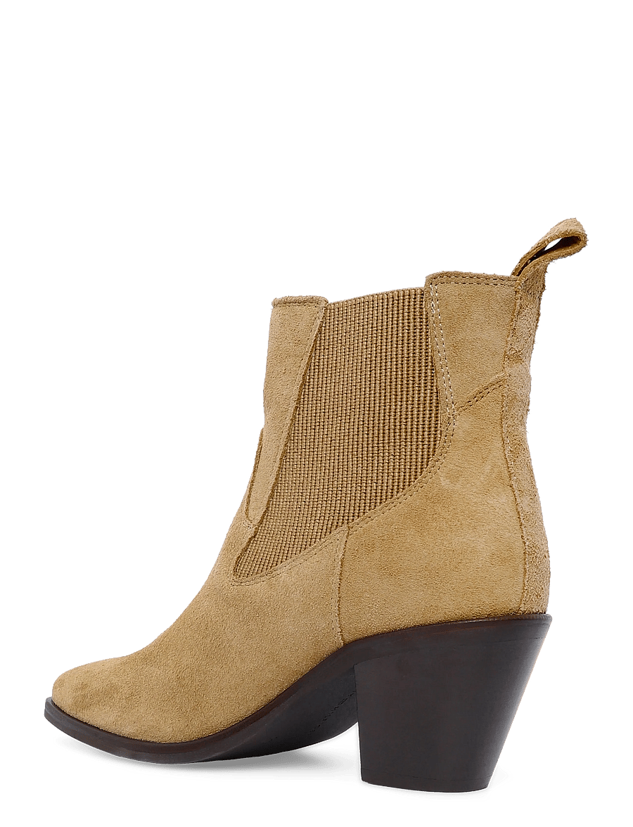 Tommy Hilfiger - SUEDE WESTERN CHELSEA BOOT - støvletter - safari canvas - 1
