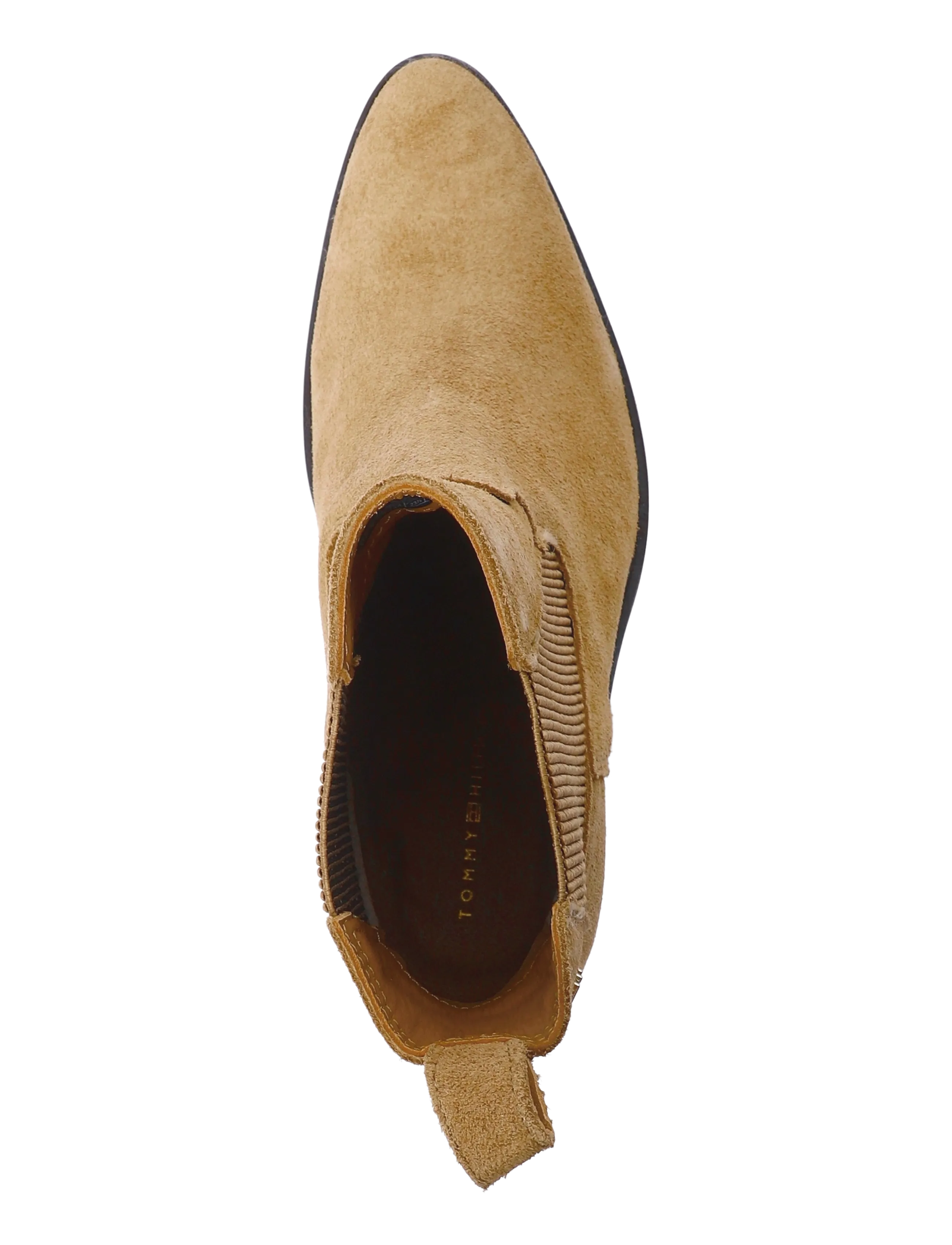 Tommy Hilfiger - SUEDE WESTERN CHELSEA BOOT - støvletter - safari canvas - 3