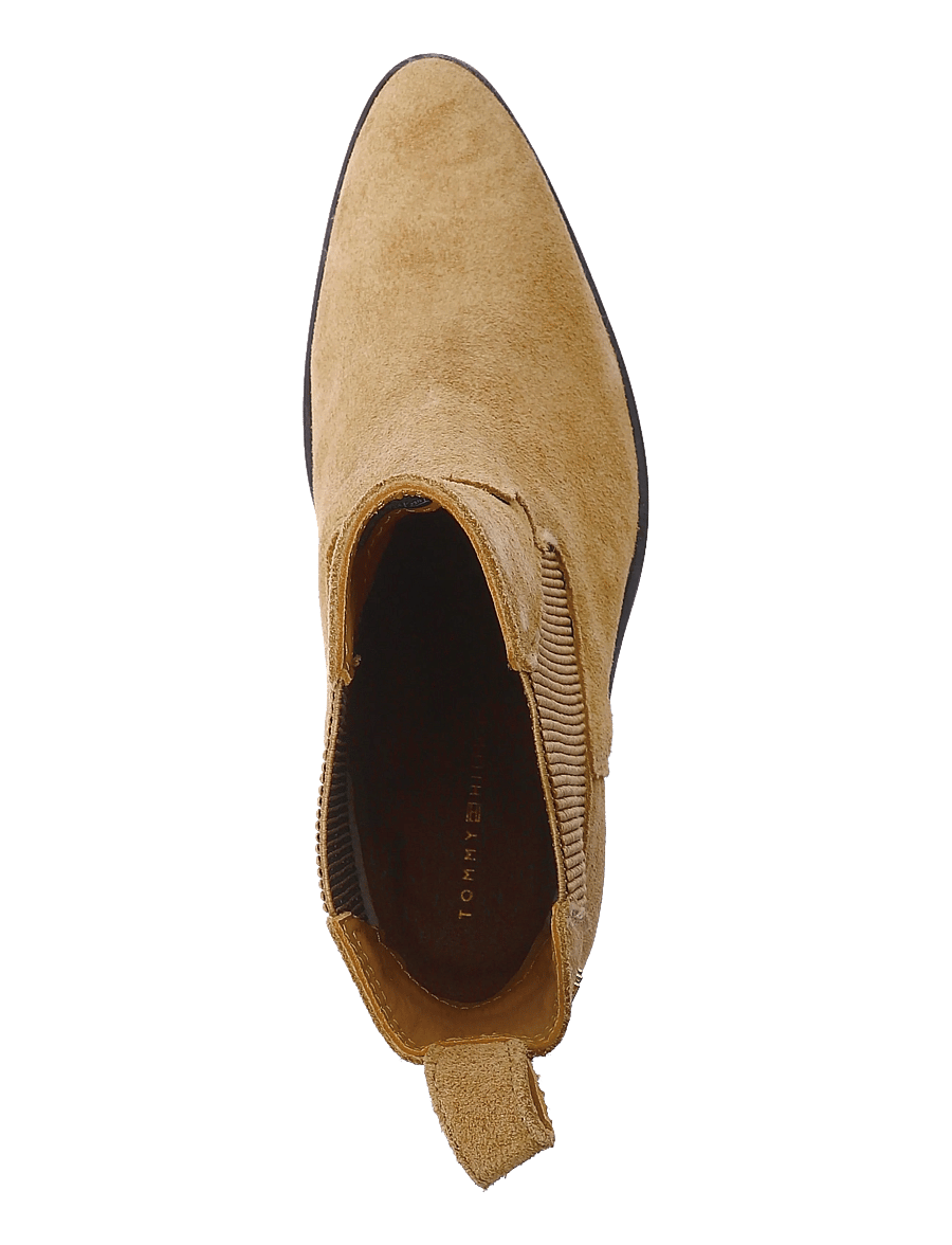 Tommy Hilfiger - SUEDE WESTERN CHELSEA BOOT - støvletter - safari canvas - 3