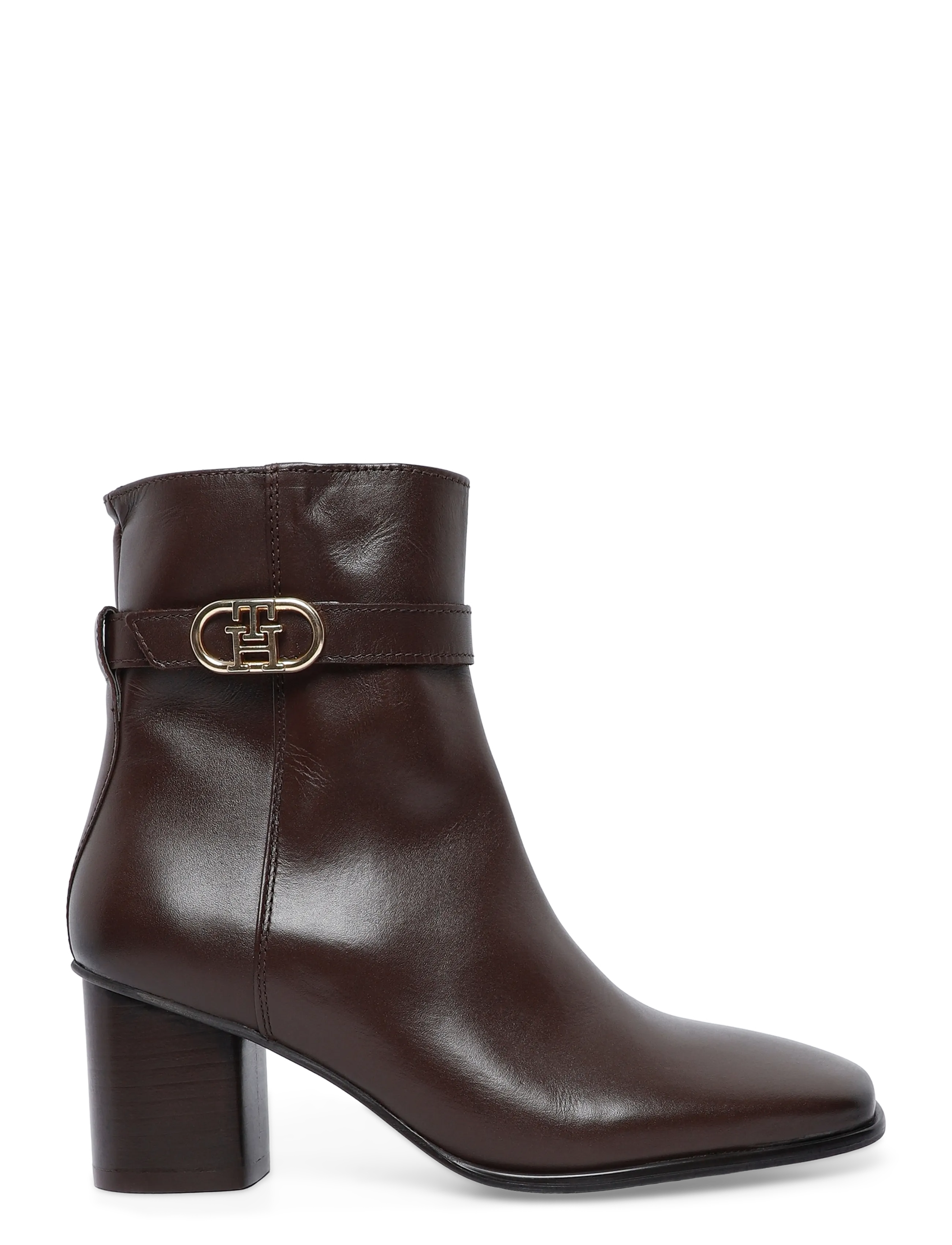 Tommy Hilfiger - LEATHER WESTERN CHELSEA BOOT - stiefeletten mit absatz - brushed brown - 2