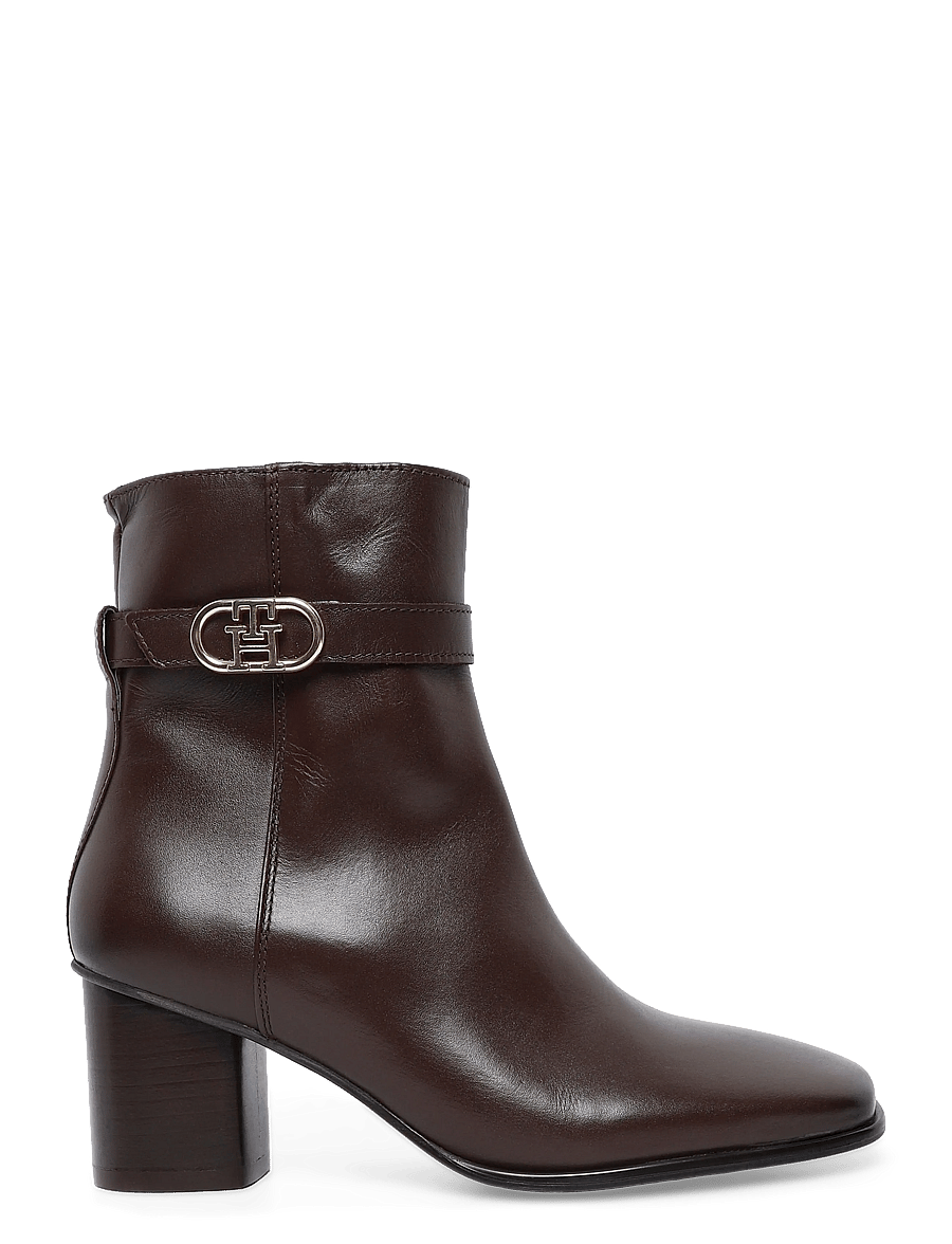 Tommy Hilfiger - LEATHER WESTERN CHELSEA BOOT - stiefeletten mit absatz - brushed brown - 2