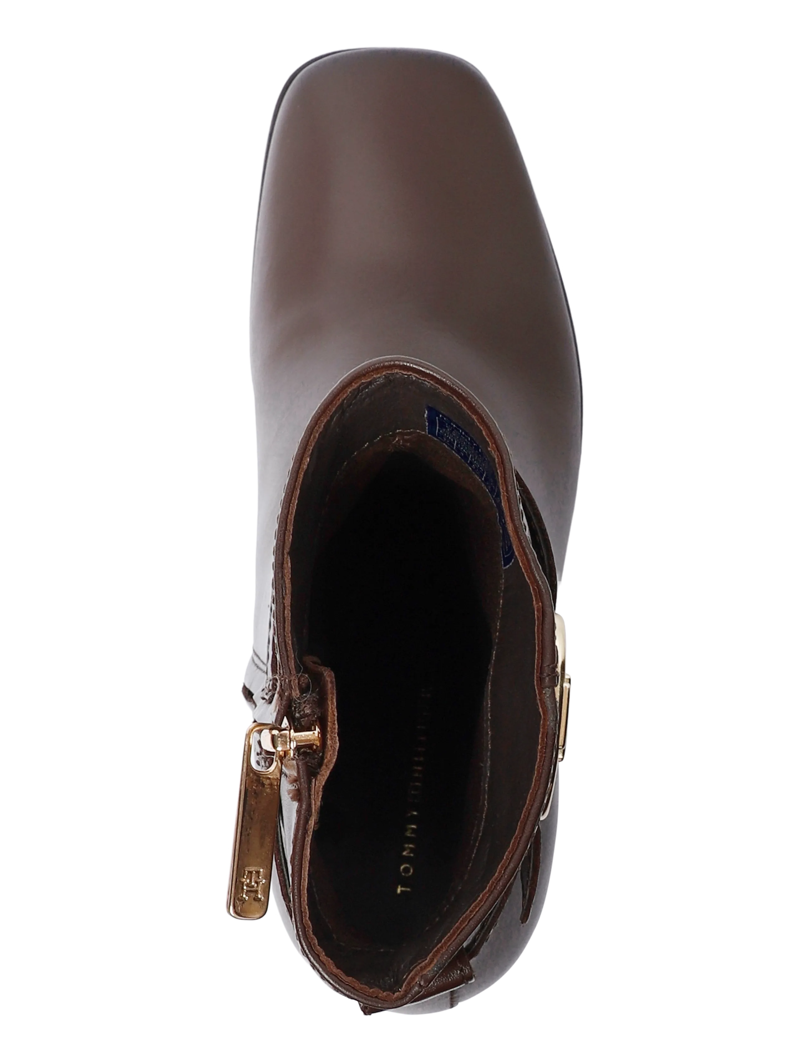 Tommy Hilfiger - LEATHER WESTERN CHELSEA BOOT - stiefeletten mit absatz - brushed brown - 3