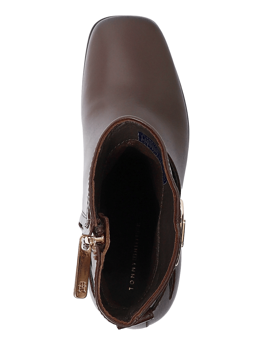 Tommy Hilfiger - LEATHER WESTERN CHELSEA BOOT - stiefeletten mit absatz - brushed brown - 3