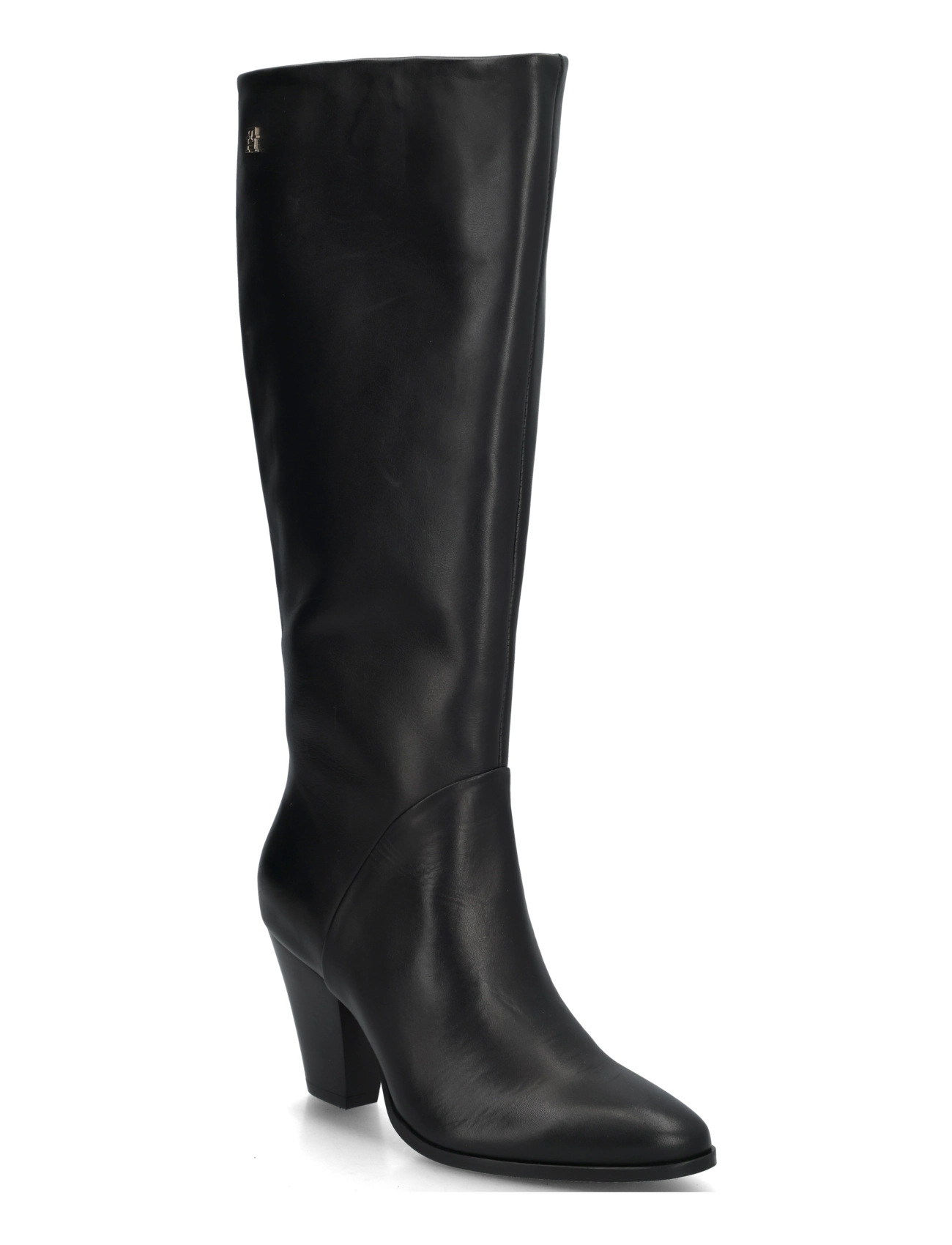 Tommy Hilfiger CLEAN TUBULAR KNEE BOOT - Avalynė - BLACK / black