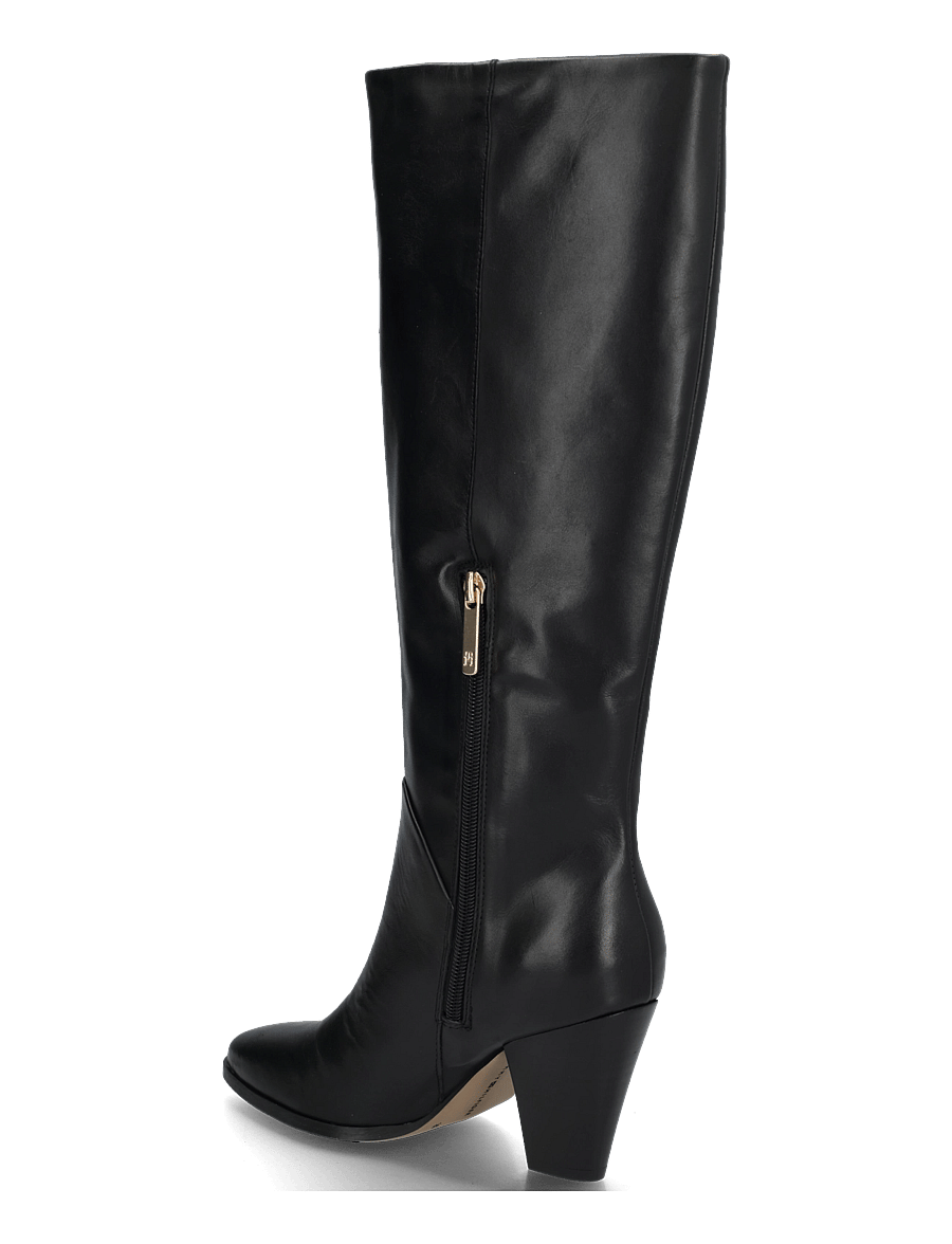 Tommy Hilfiger - CLEAN TUBULAR KNEE BOOT - knähöga stövlar - black - 1