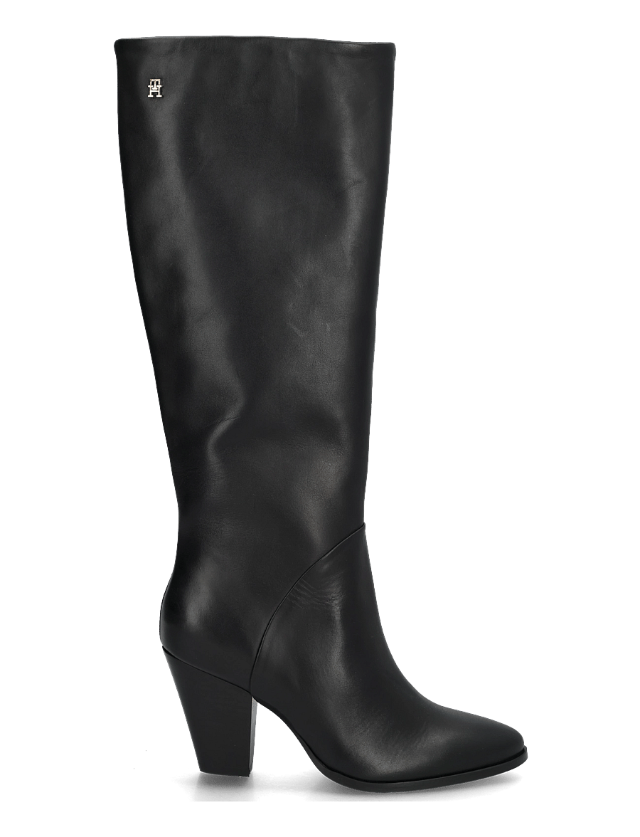 Tommy Hilfiger - CLEAN TUBULAR KNEE BOOT - knähöga stövlar - black - 2