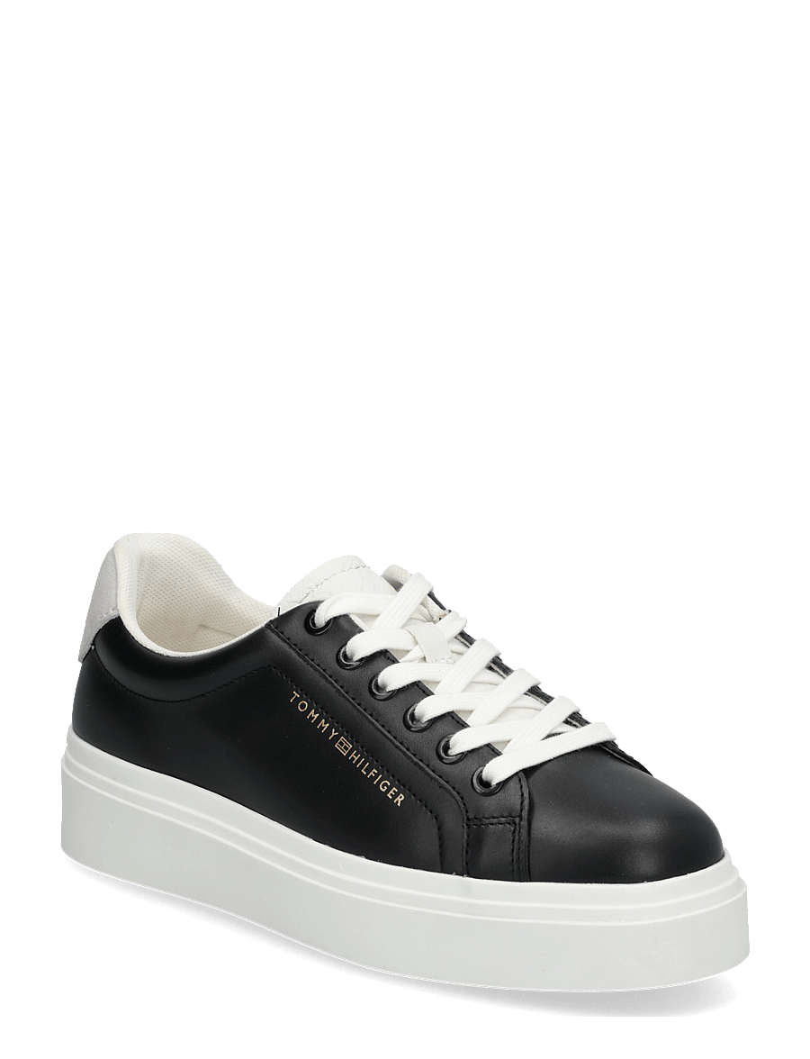 Tommy Hilfiger - TH FEMININE PLATFORM MONOGRAM - konfirmation - black ecru - 0
