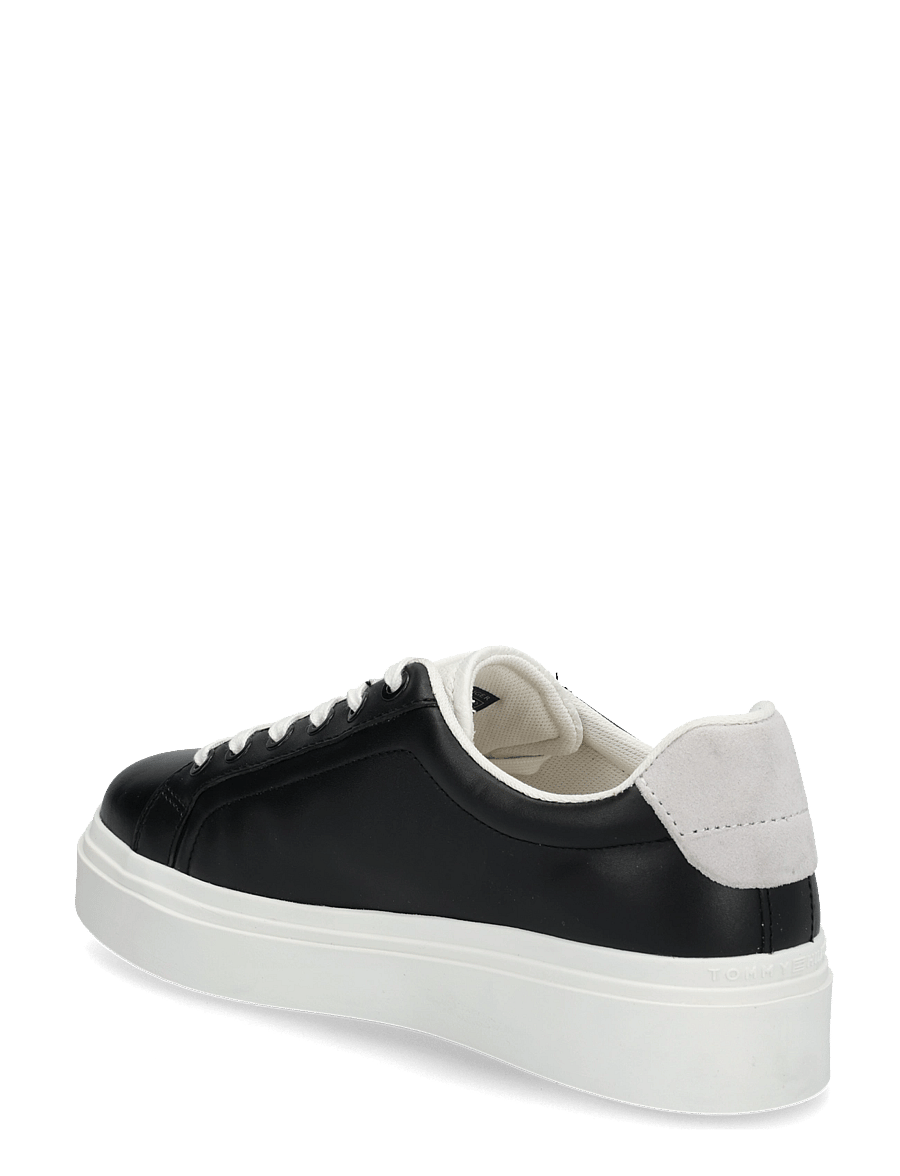 Tommy Hilfiger - TH FEMININE PLATFORM MONOGRAM - konfirmation - black ecru - 1