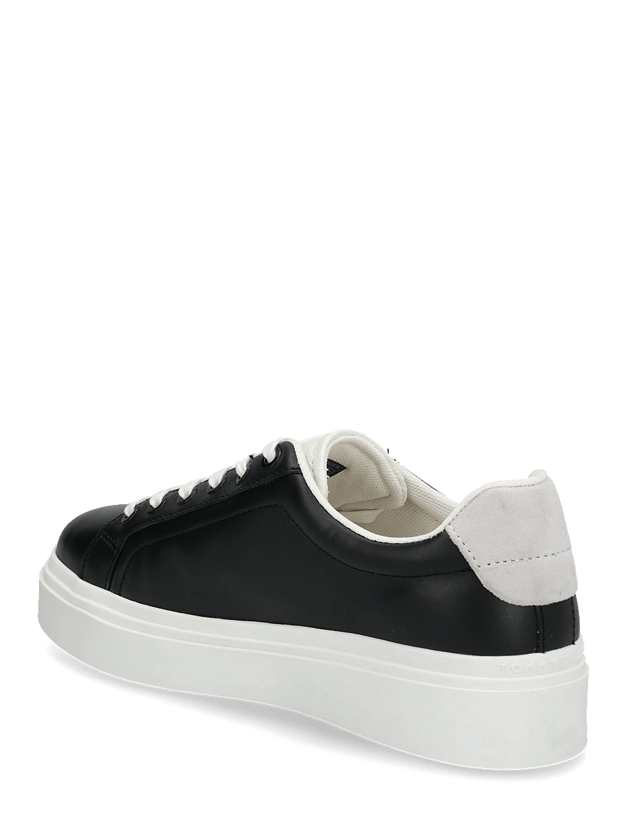 Tommy Hilfiger - TH FEMININE PLATFORM MONOGRAM - konfirmation - black ecru - 1