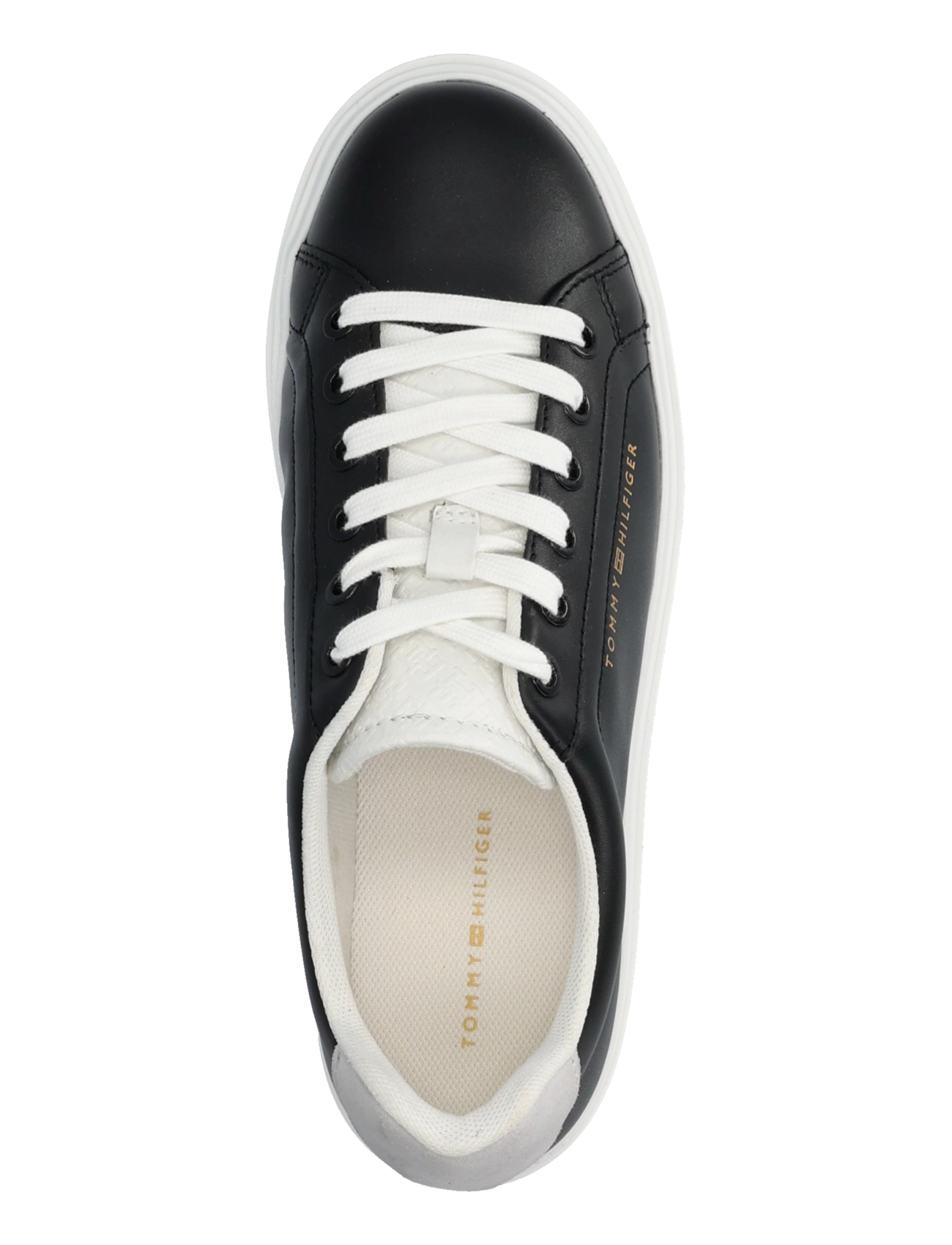 Tommy Hilfiger - TH FEMININE PLATFORM MONOGRAM - konfirmation - black ecru - 3
