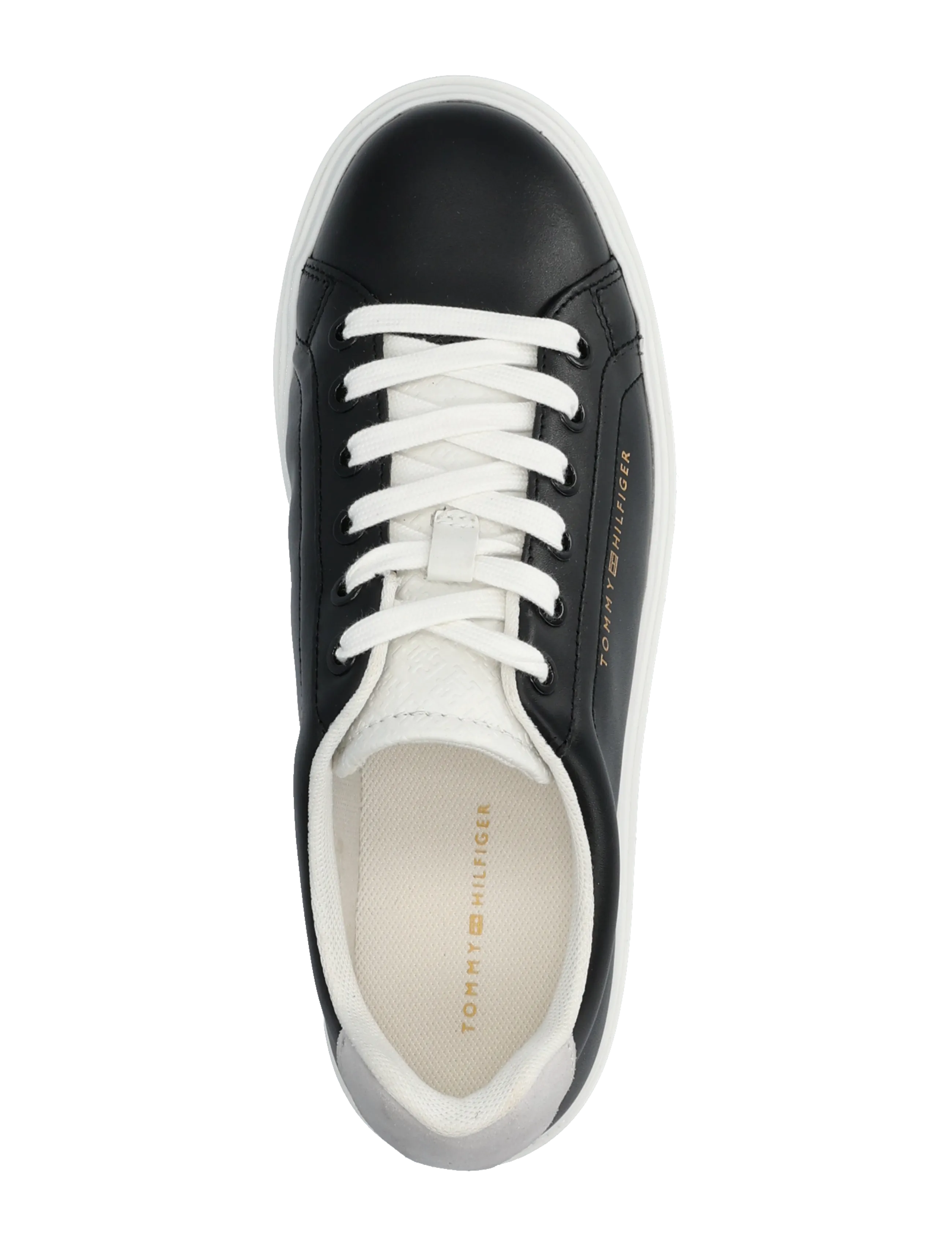 Tommy Hilfiger - TH FEMININE PLATFORM MONOGRAM - konfirmation - black ecru - 3