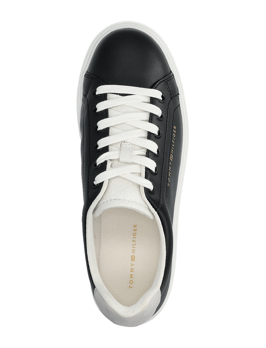 Tommy Hilfiger - TH FEMININE PLATFORM MONOGRAM - konfirmation - black ecru - 3
