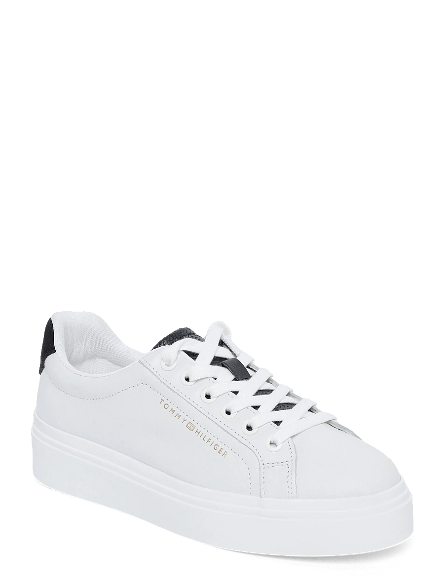 Tommy Hilfiger - TH FEMININE PLATFORM MONOGRAM - confirmation - ecru space blue - 0