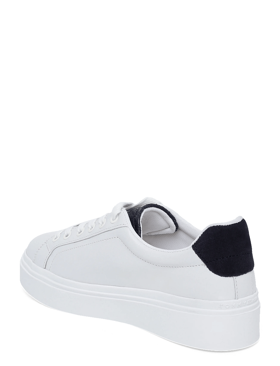 Tommy Hilfiger - TH FEMININE PLATFORM MONOGRAM - confirmation - ecru space blue - 1