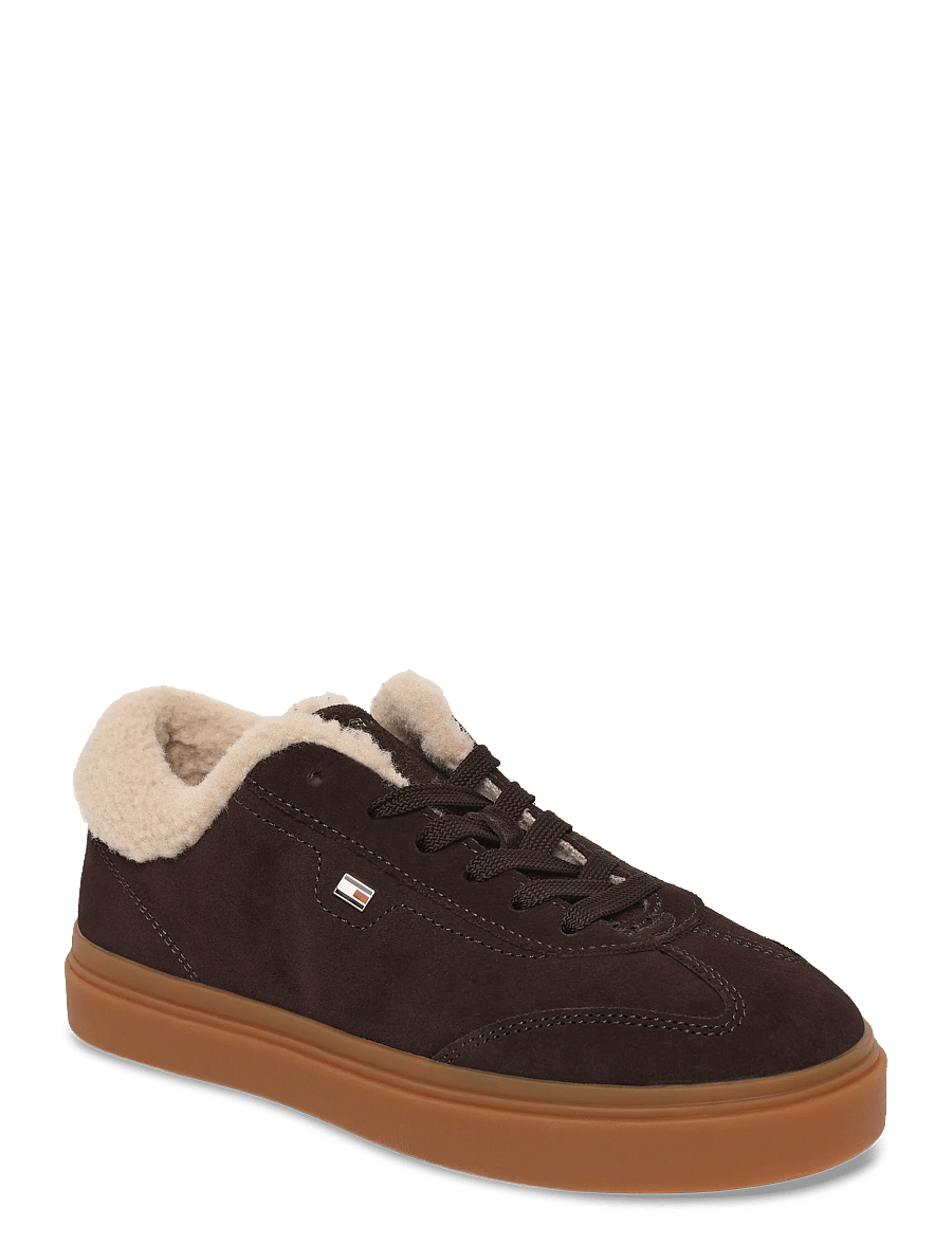 Tommy Hilfiger - TH CHIC CUPSOLE WL - lave sneakers - fondant brown - 0