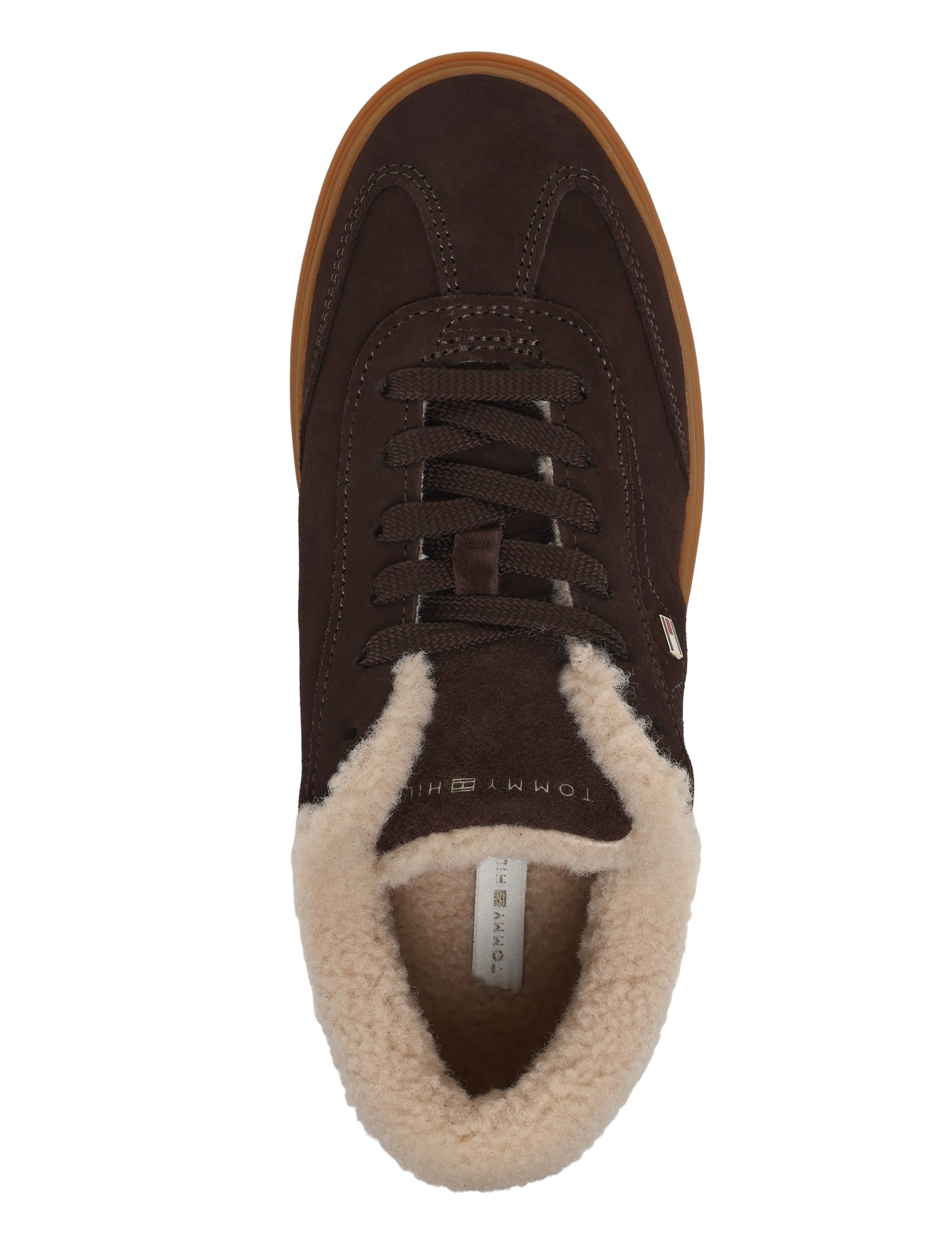Tommy Hilfiger - TH CHIC CUPSOLE  WL - lave sneakers - fondant brown - 3