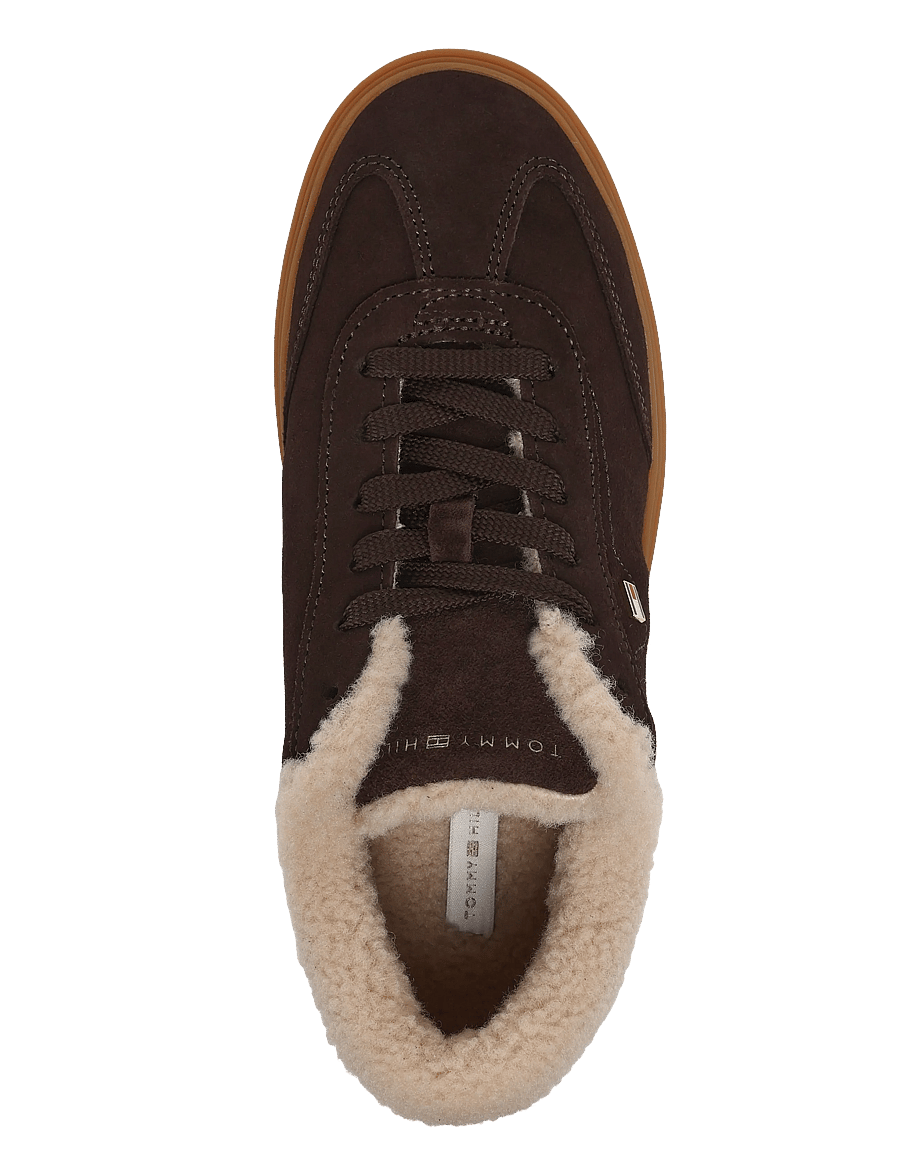 Tommy Hilfiger - TH CHIC CUPSOLE WL - lave sneakers - fondant brown - 3