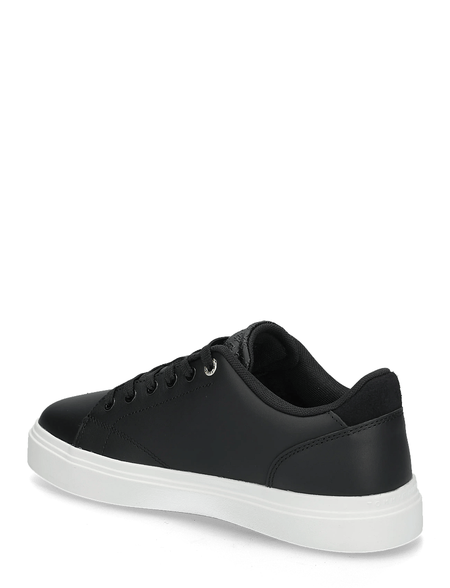 Tommy Hilfiger - Feminine Cupsole Monogram - låga sneakers - black - 1