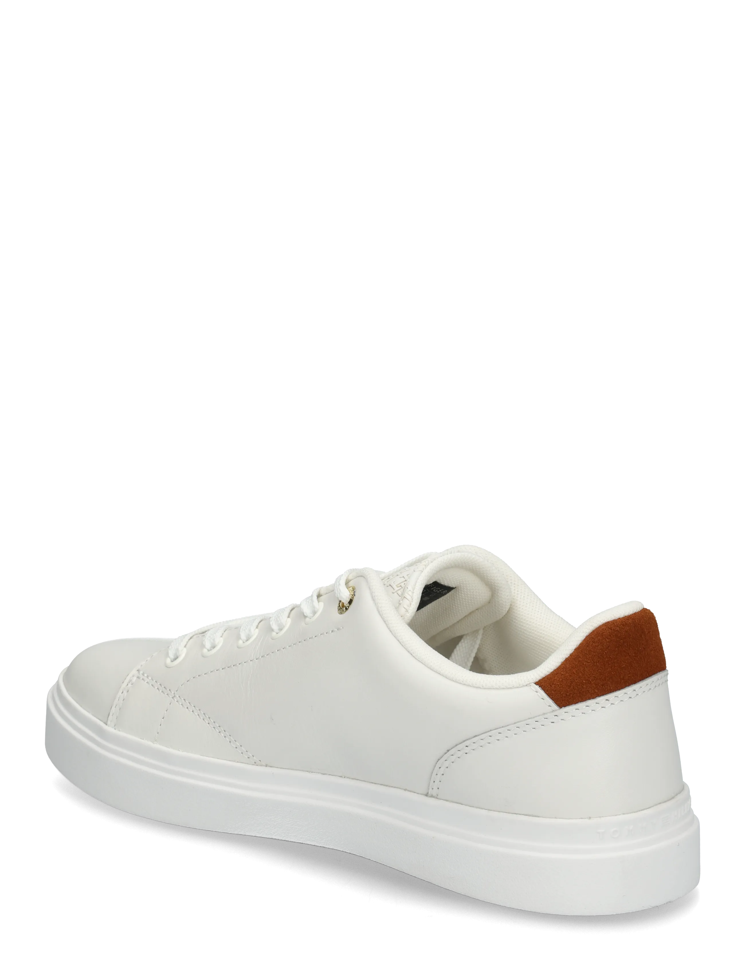 Tommy Hilfiger - TH FEMININE CUPSOLE MONOGRAM - niedrige sneaker - ecru warm bronze - 1