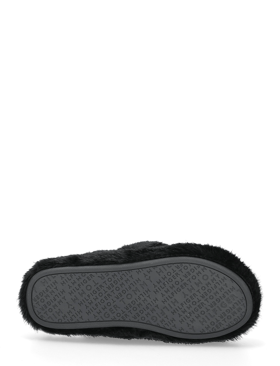 Tommy Hilfiger - TH FEMININE HOUSE SHOES - vardagsstil - black - 4