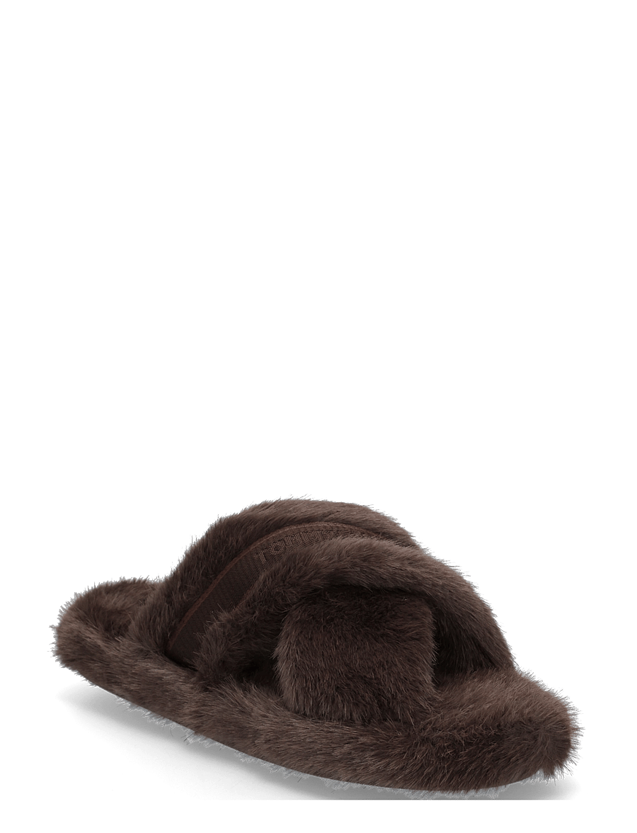 Tommy Hilfiger - TH FEMININE HOUSE SHOES - igapäevane stiil - fondant brown - 0