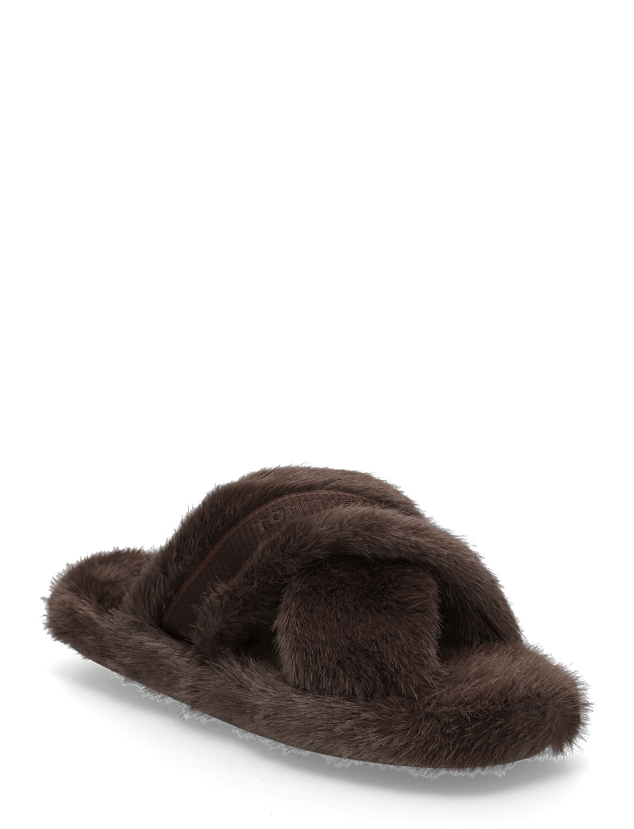 Tommy Hilfiger - TH FEMININE HOUSE SHOES - everyday style - fondant brown - 0