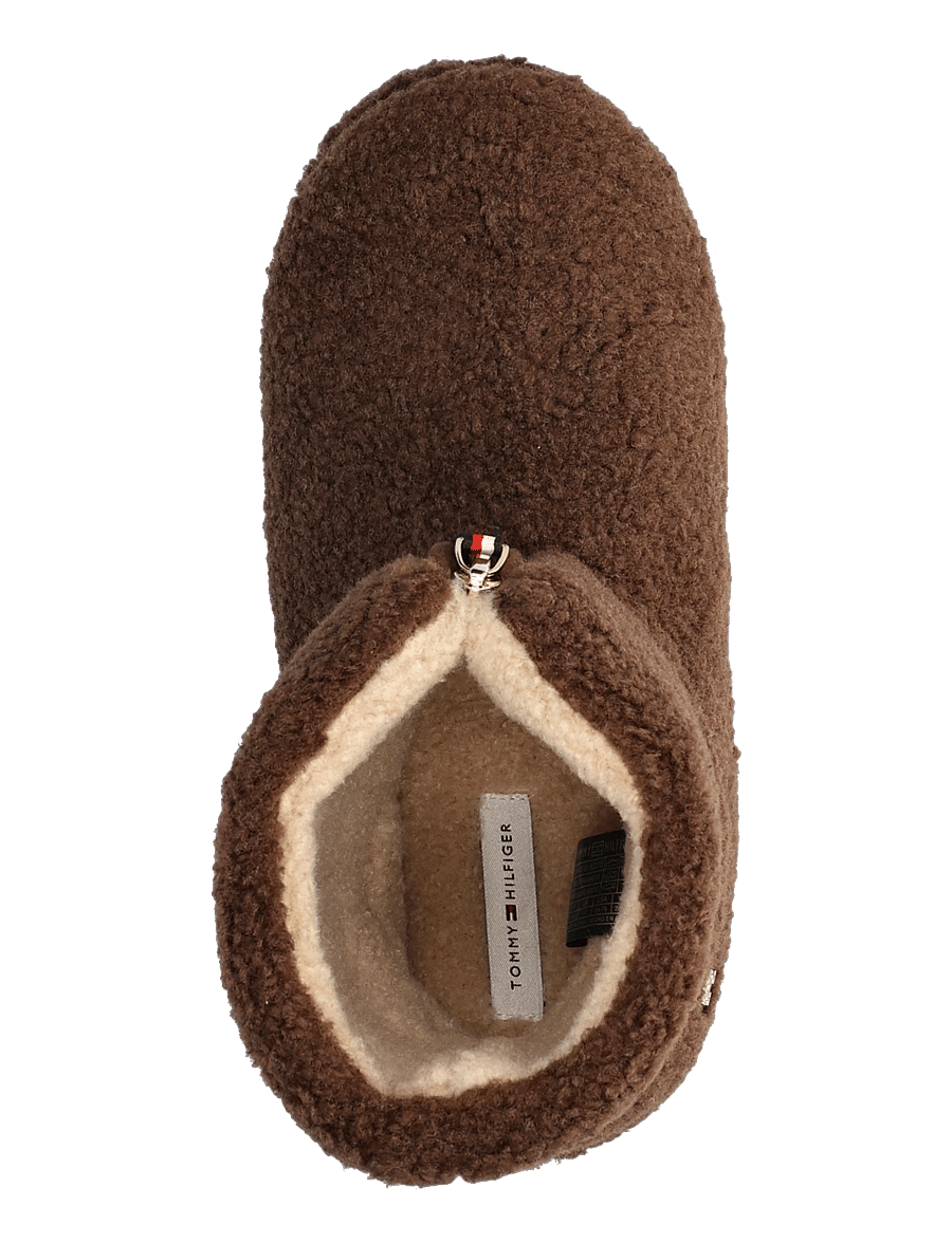 Tommy Hilfiger - TH HOUSE BOOTIE - bamsestøvler - fondant brown - 3