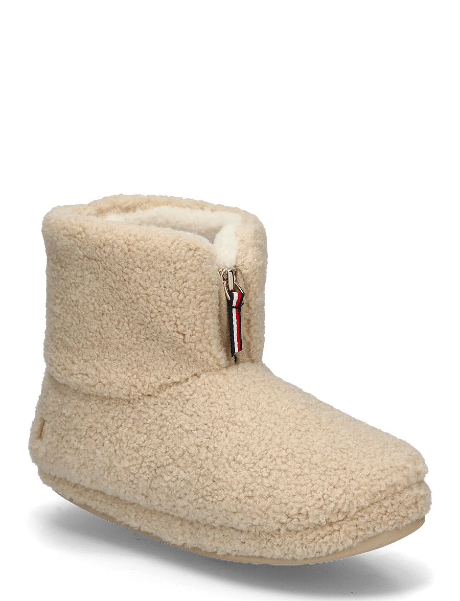 Tommy Hilfiger - TH HOUSE BOOTIE - teddy boots - horseradish - 0
