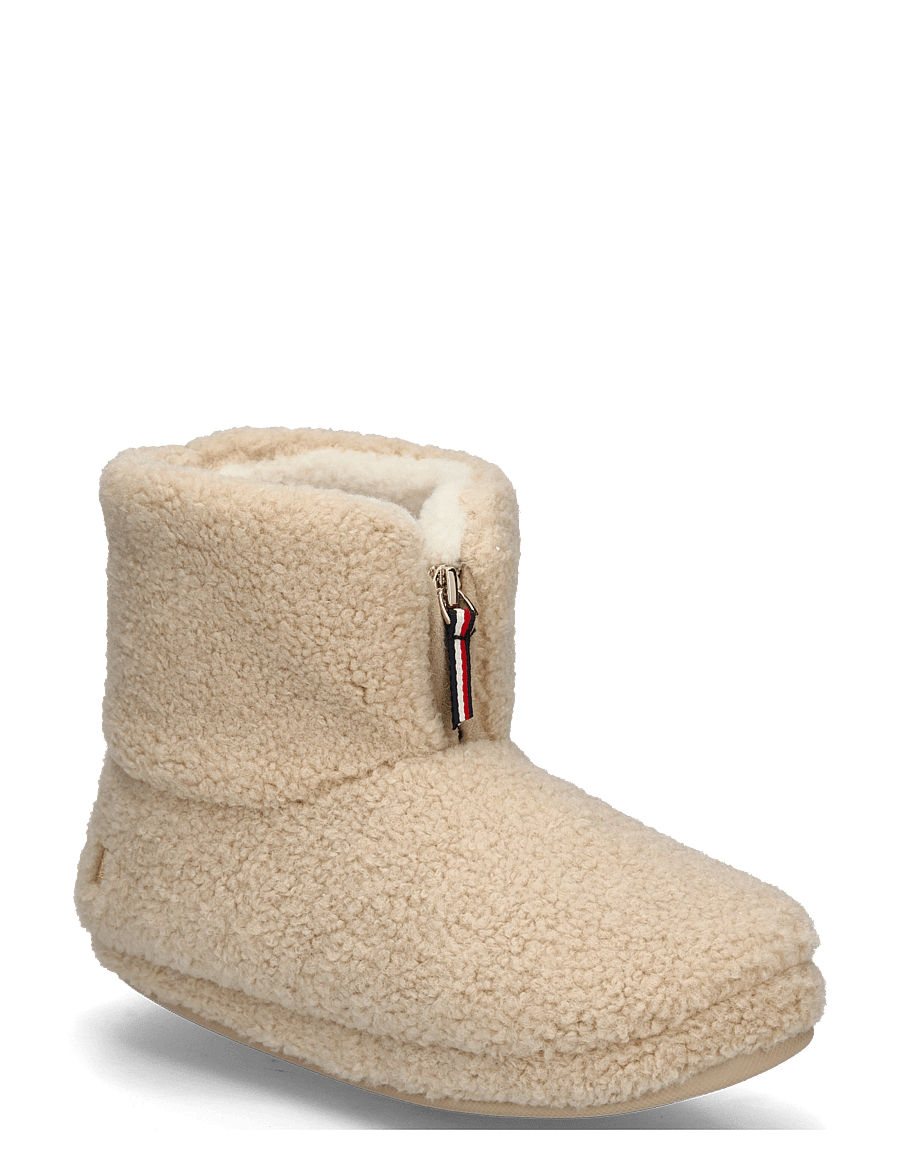 Tommy Hilfiger - TH HOUSE BOOTIE - teddy-stiefel - horseradish - 0