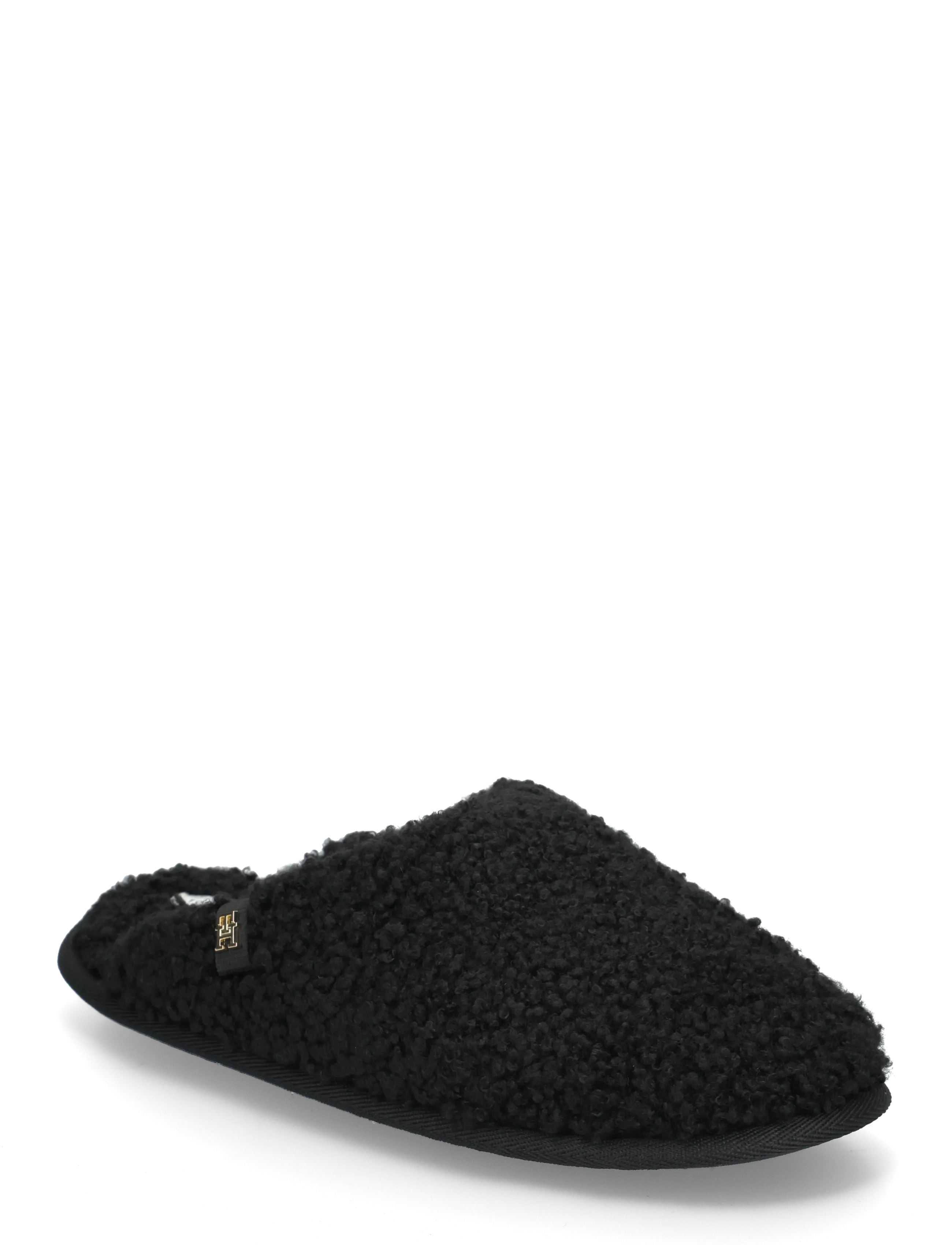 Tommy Hilfiger TH HOUSE SHOES - Hjemmesko - BLACK / black