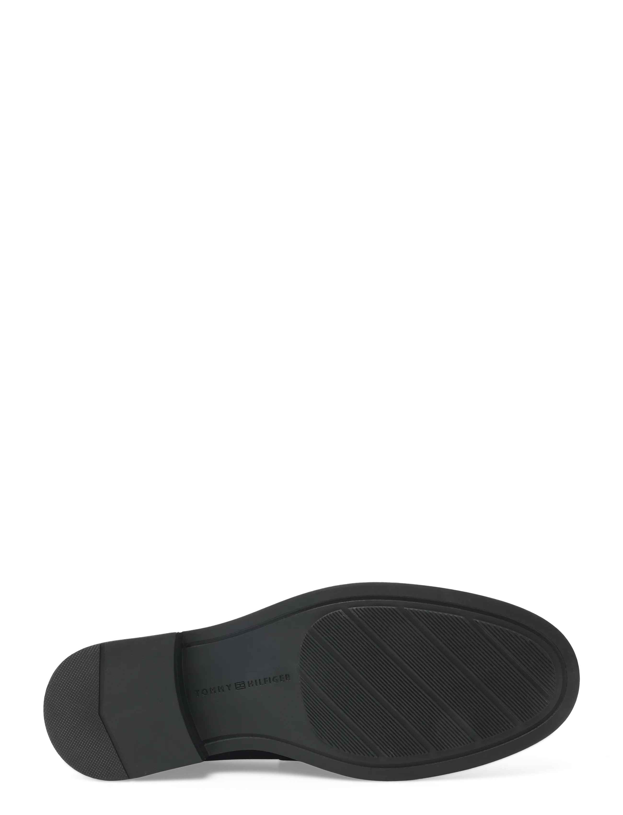 Tommy Hilfiger - TH CHAIN FRINGE LEATHER LOAFER - fashion trends - black - 4