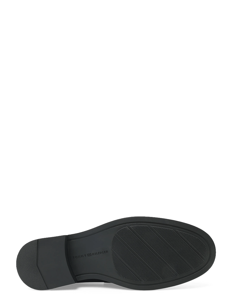 Tommy Hilfiger - TH CHAIN FRINGE LEATHER LOAFER - fashion trends - black - 4