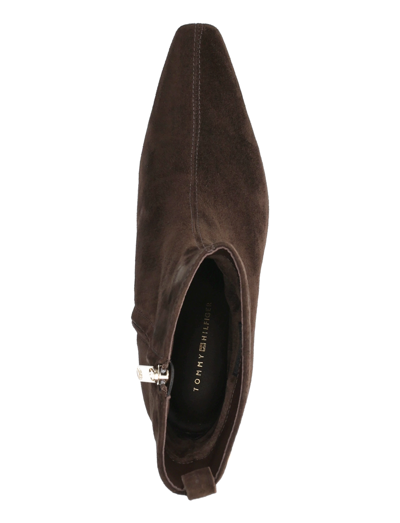 TOMMY HILFIGER Kitten Heel Suede Ankle Boot kängor & boots dam – bild 10