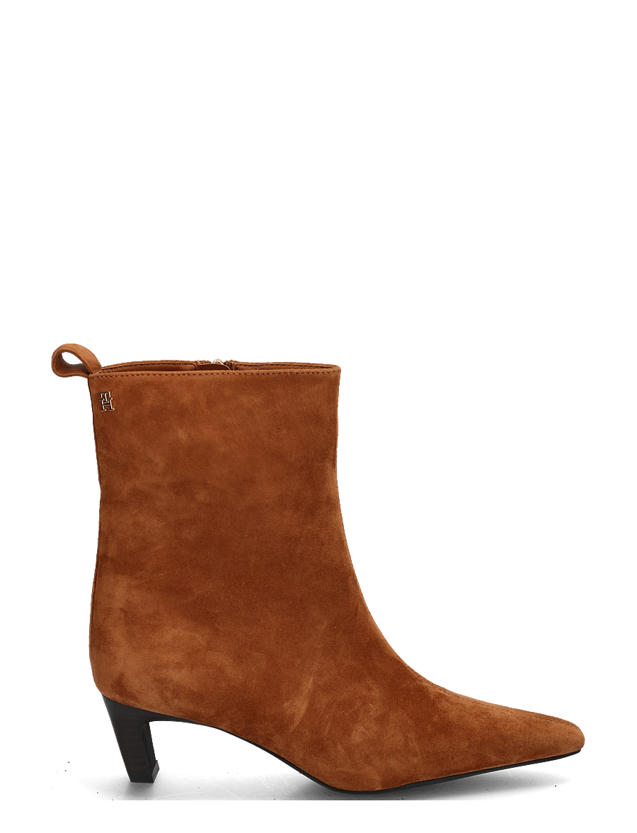 Tommy Hilfiger - KITTEN HEEL SUEDE ANKLE BOOT - stiefeletten mit absatz - ginger clay - 2