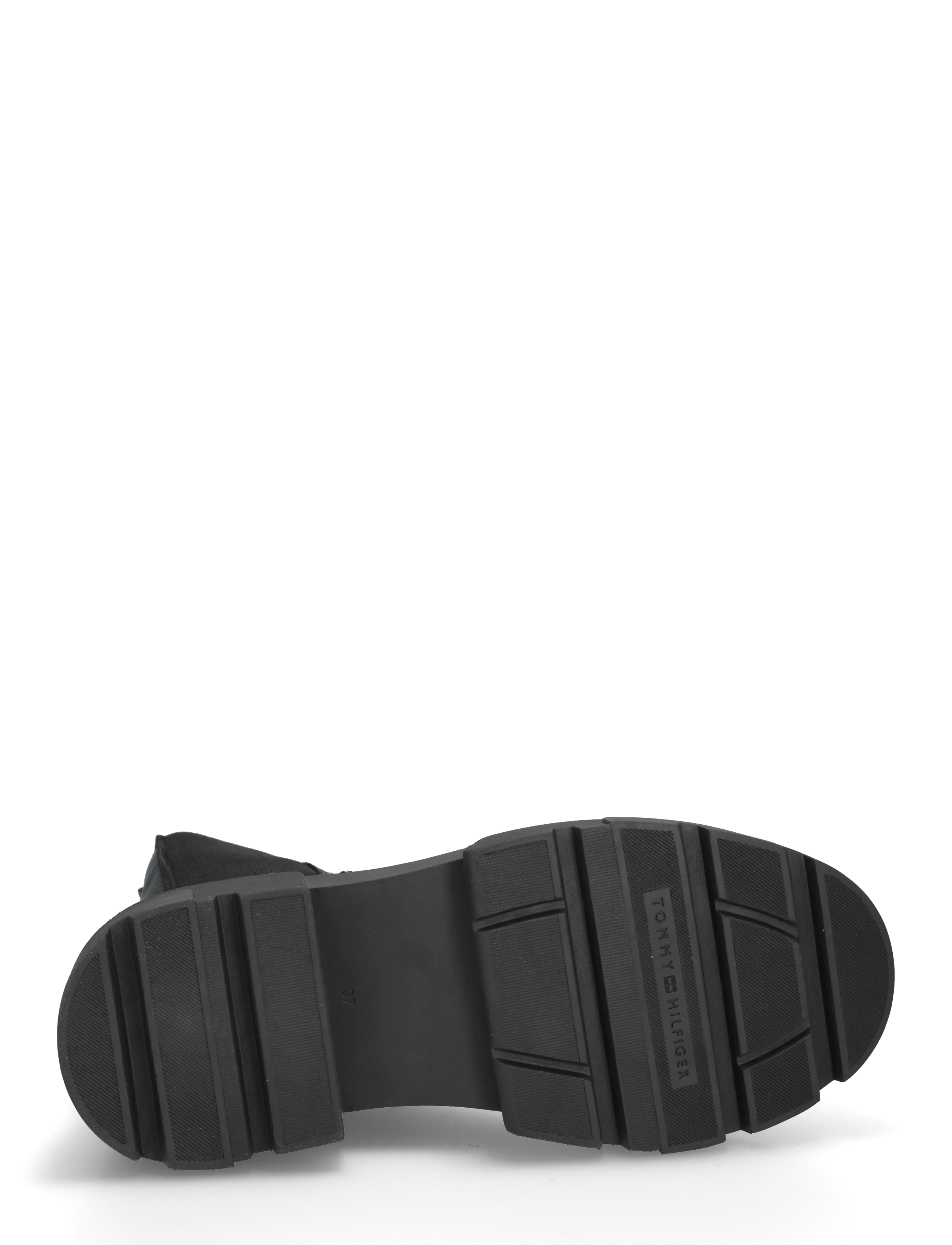 Tommy Hilfiger - LEATHER CHUNKY CHELSEA BOOT - chelsea boots - black - 4