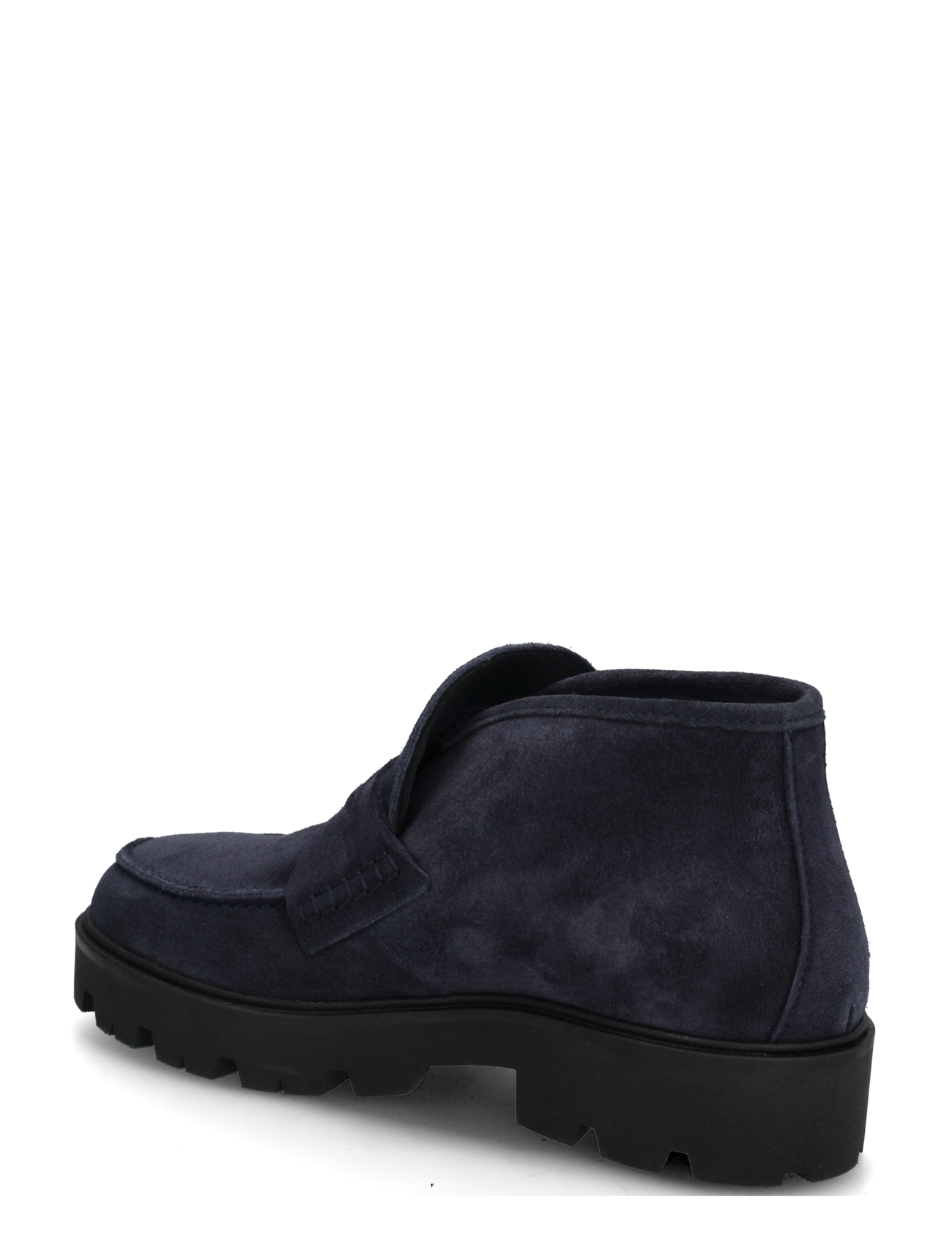 Tommy Hilfiger - TH ENAMEL CHARM LOAFER BOOT - flat ankle boots - space blue - 1