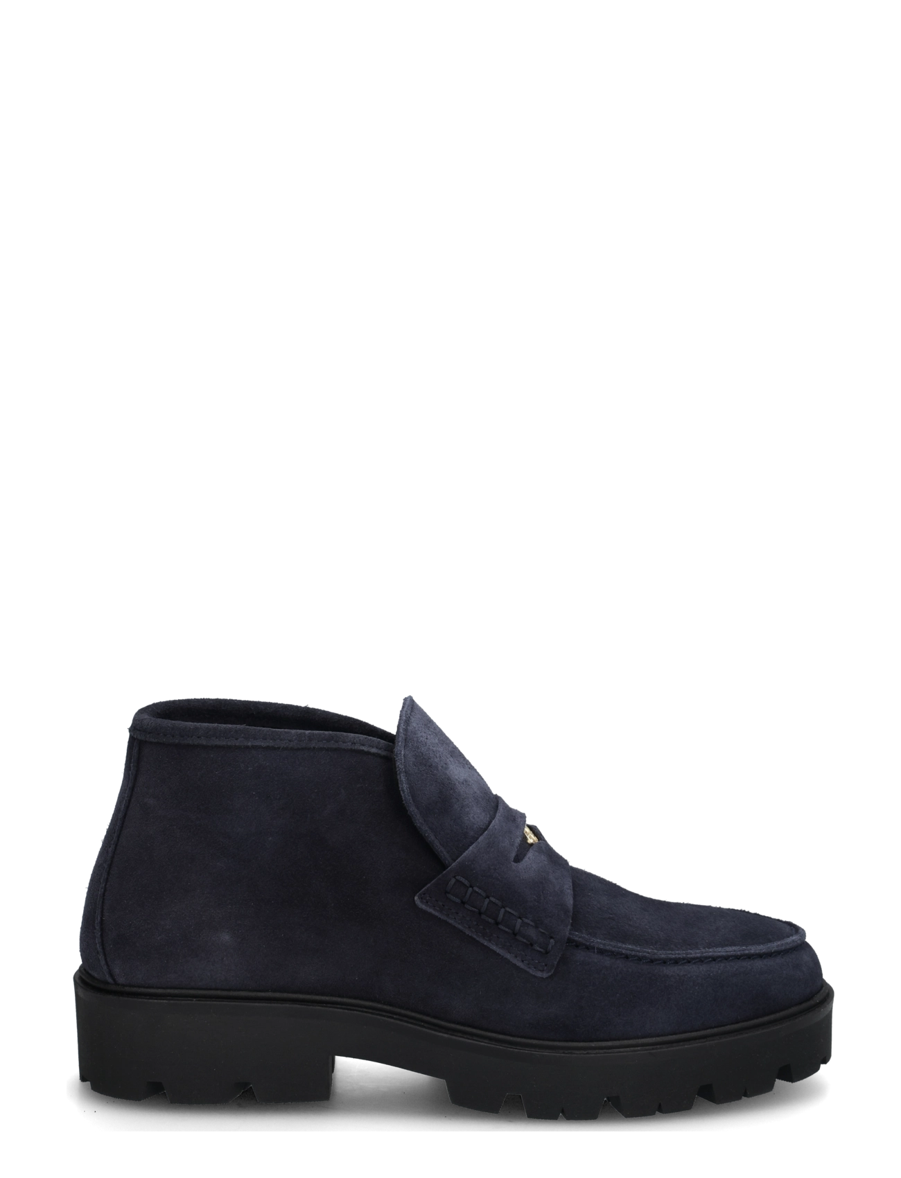 Tommy Hilfiger - TH ENAMEL CHARM LOAFER BOOT - flat ankle boots - space blue - 2