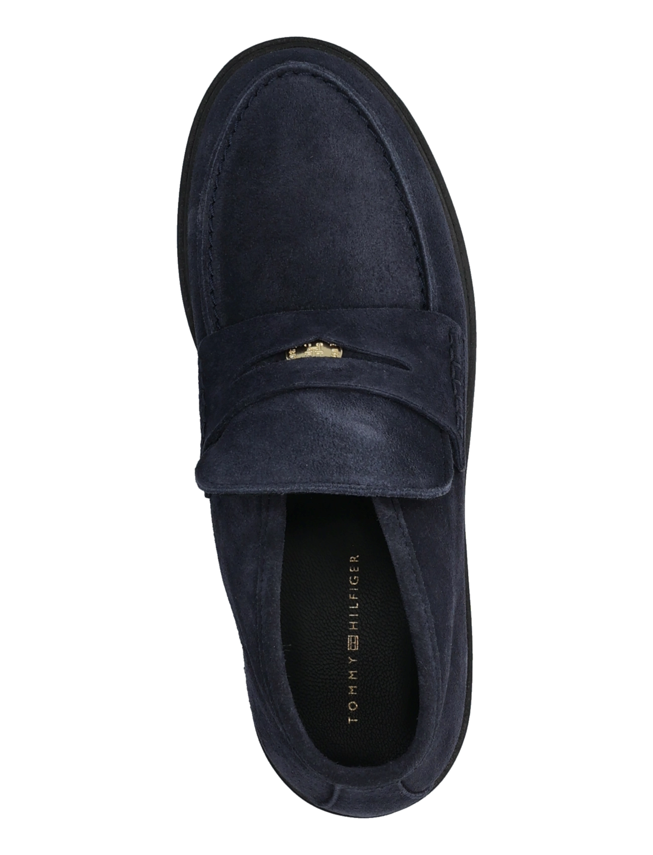 Tommy Hilfiger - TH ENAMEL CHARM LOAFER BOOT - space blue - 1