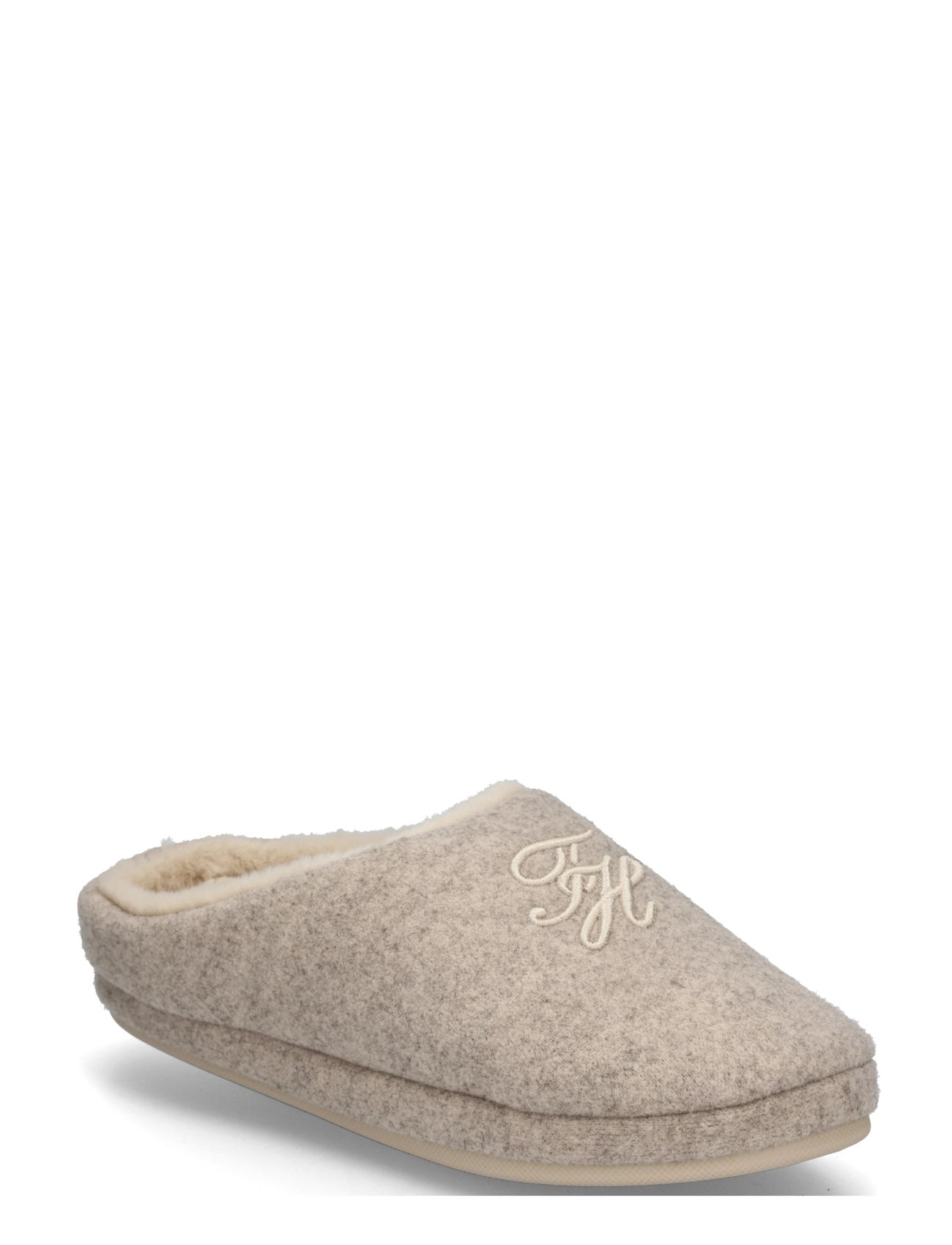 Tommy Hilfiger TH HOUSE SHOE FLANNEL - Farben der Saison - BEIGE / beige