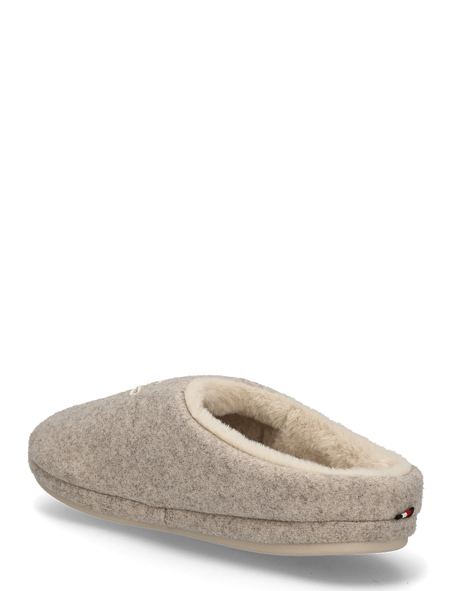Tommy Hilfiger - TH HOUSE SHOE FLANNEL - alltags-style - beige - 1
