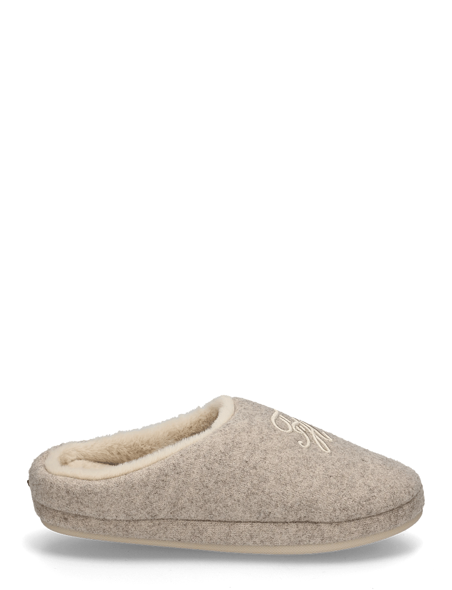 Tommy Hilfiger - TH HOUSE SHOE FLANNEL - alltags-style - beige - 2