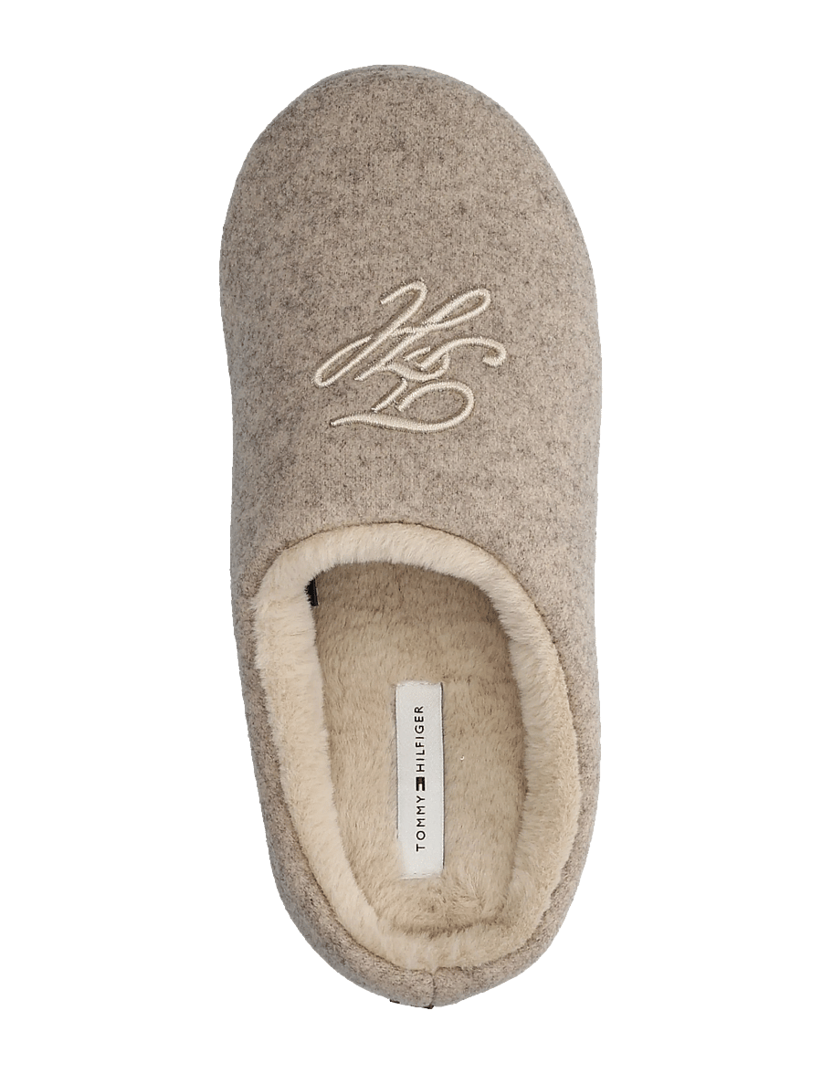 Tommy Hilfiger - TH HOUSE SHOE FLANNEL - alltags-style - beige - 3
