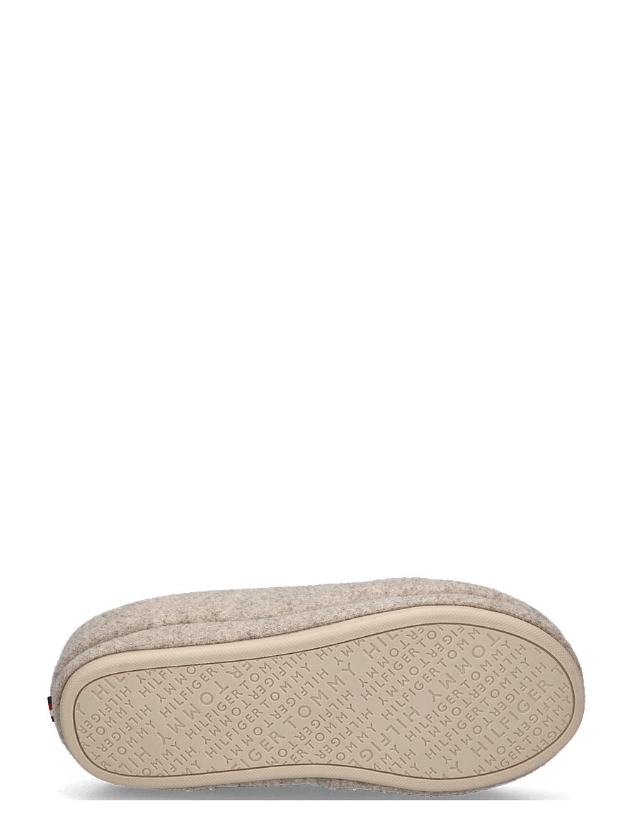 Tommy Hilfiger - TH HOUSE SHOE FLANNEL - madalad muula-kingad - beige - 4