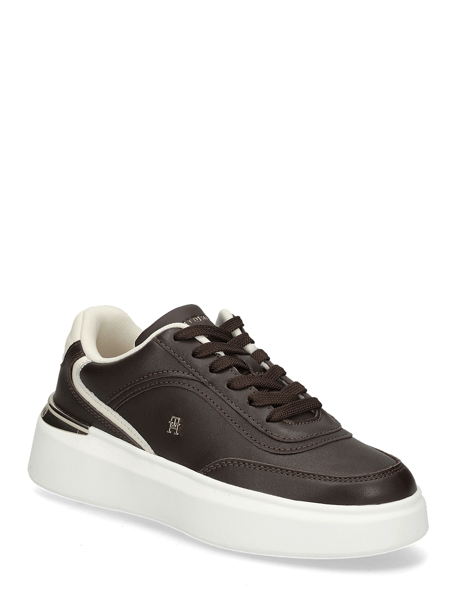 Tommy Hilfiger - CHIC PLATFORM SNEAKER - fondant brown - 0